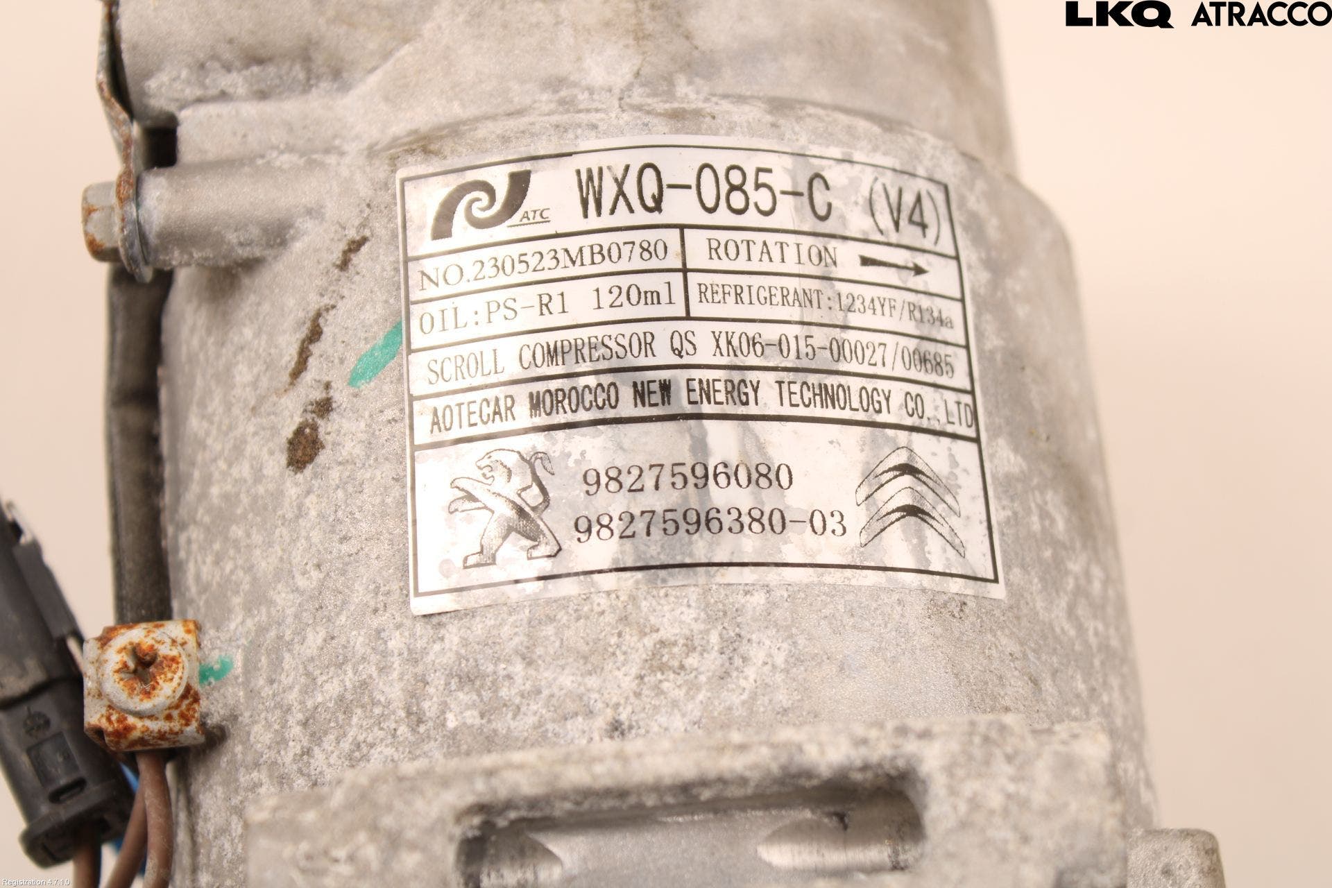 Peugeot 208/E-208 20- Ac Kompressor