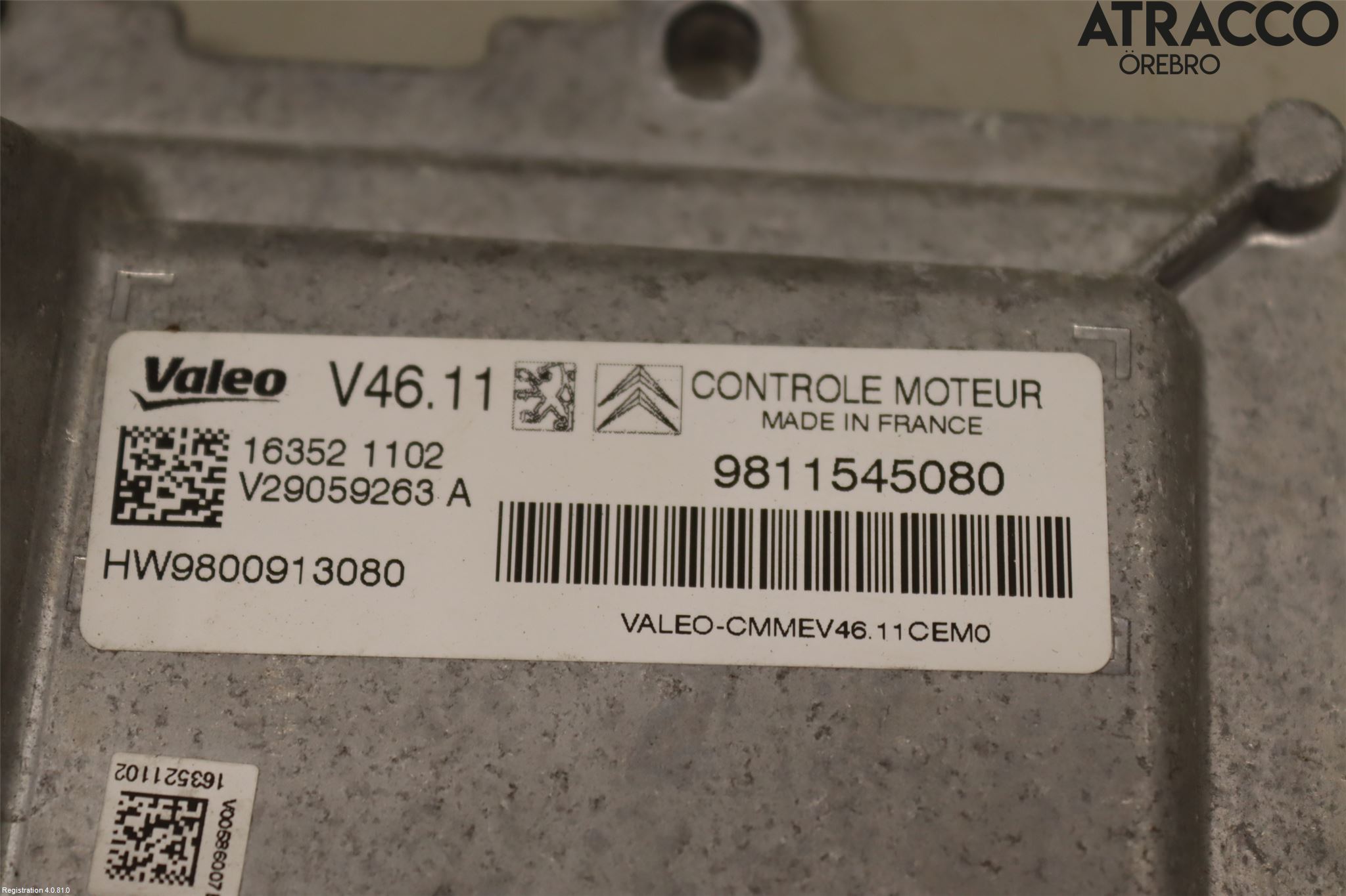 Peugeot PEUGOT 208 16-19 Styrenhet Insprut Bensin