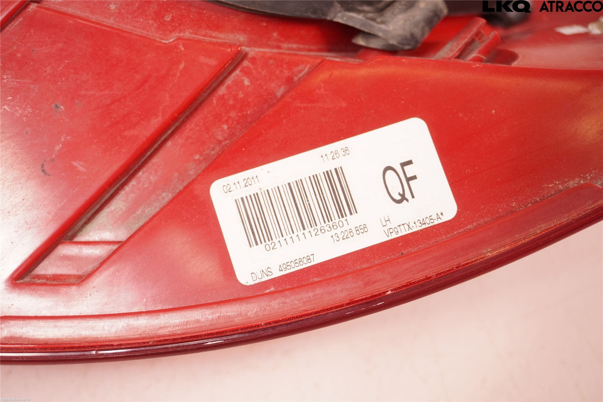 Opel INSIGNIA 09-16 Bakljus Vänster