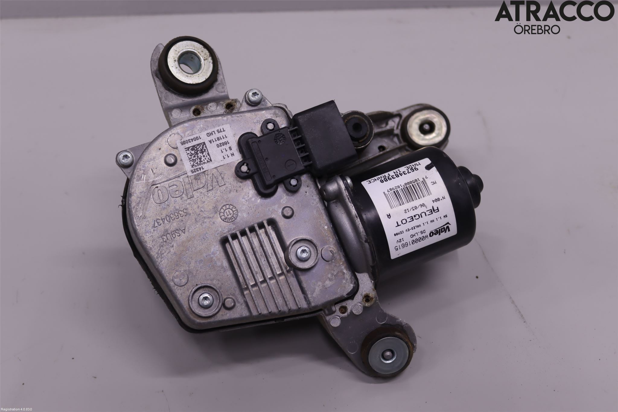 Peugeot RCZ Torkarmotor Vindruta