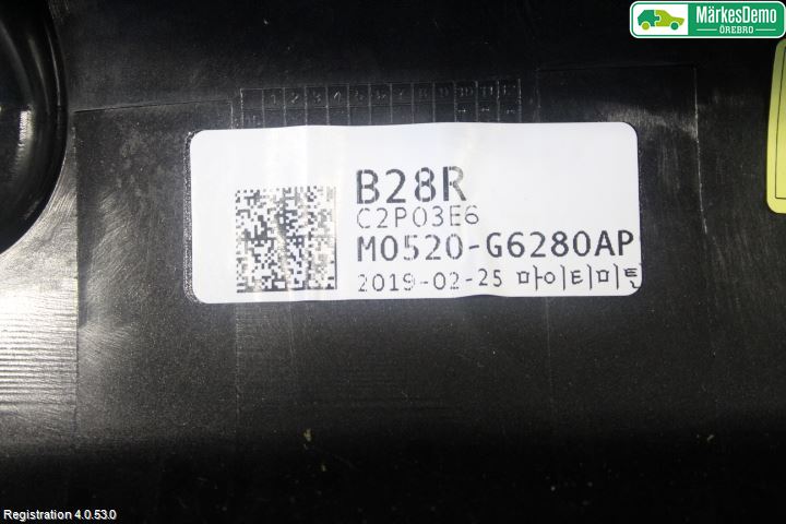 Kia PICANTO 17- Dörrklädsel Hö