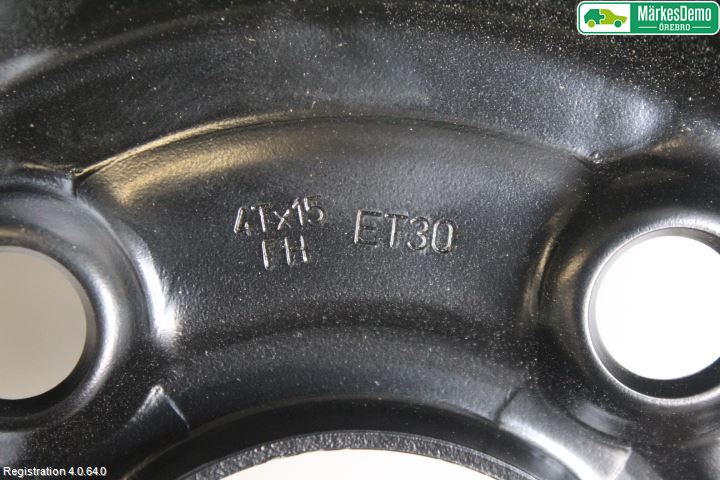 Kia VENGA 10-19 Hjul Reservhjul Minityp