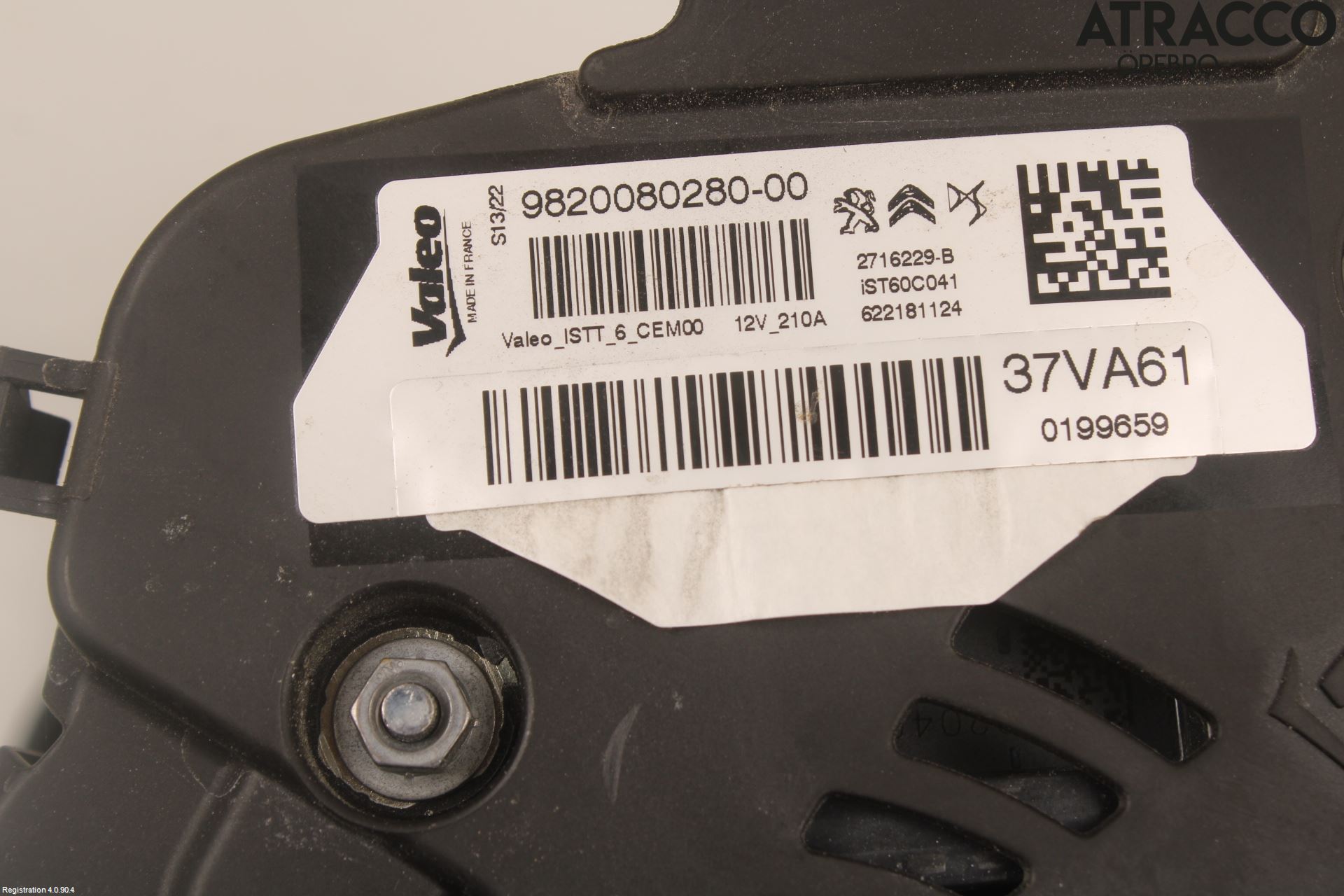 Peugeot 508 19- Generator