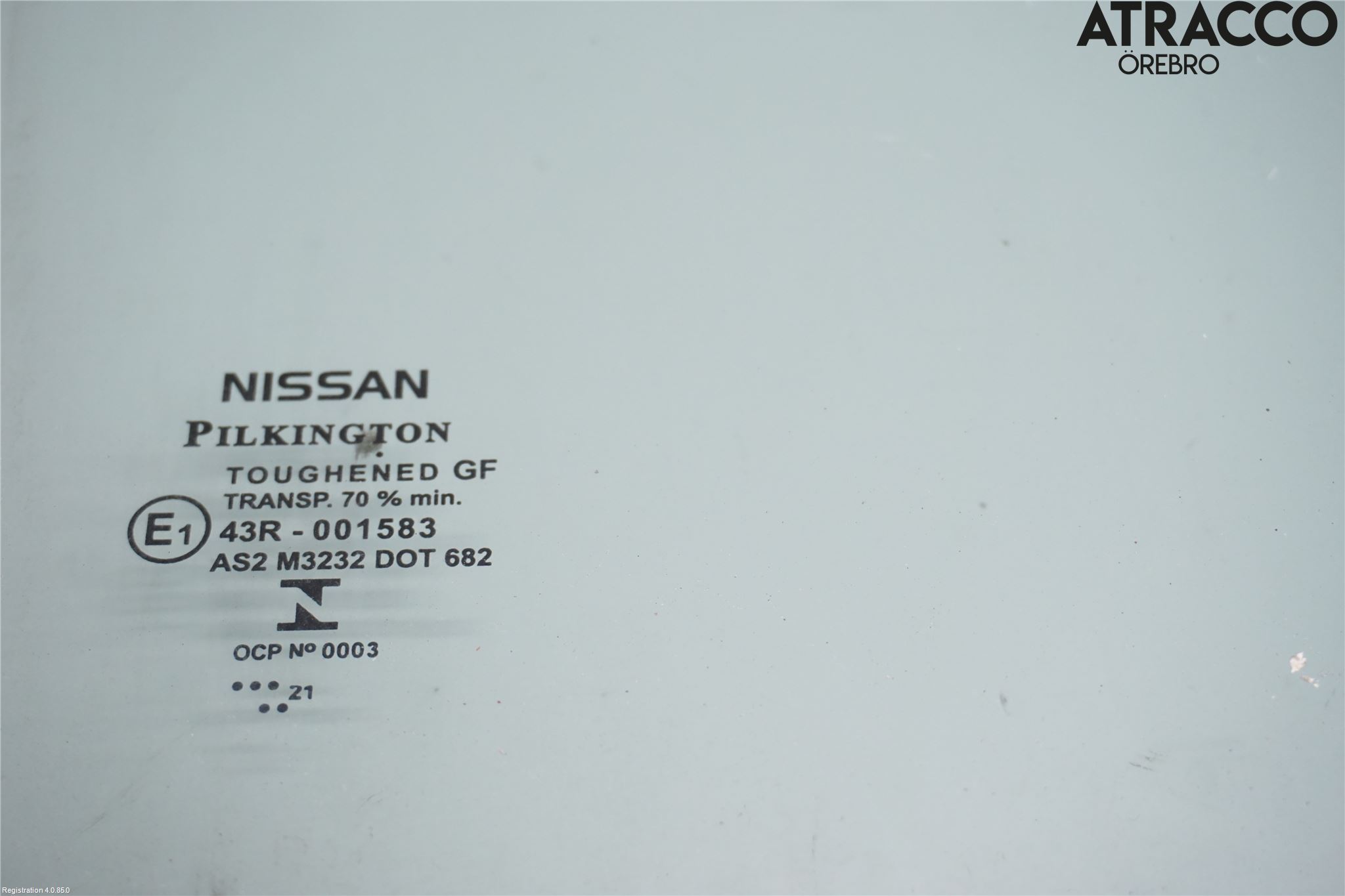 Nissan LEAF 18- Dörruta Bak Höger