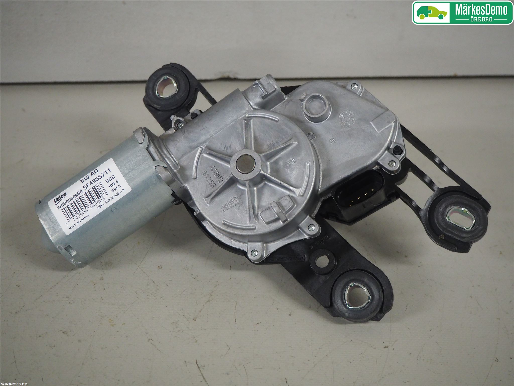 Skoda OCTAVIA (5E) 13-20 Torkarmotor Baklucka