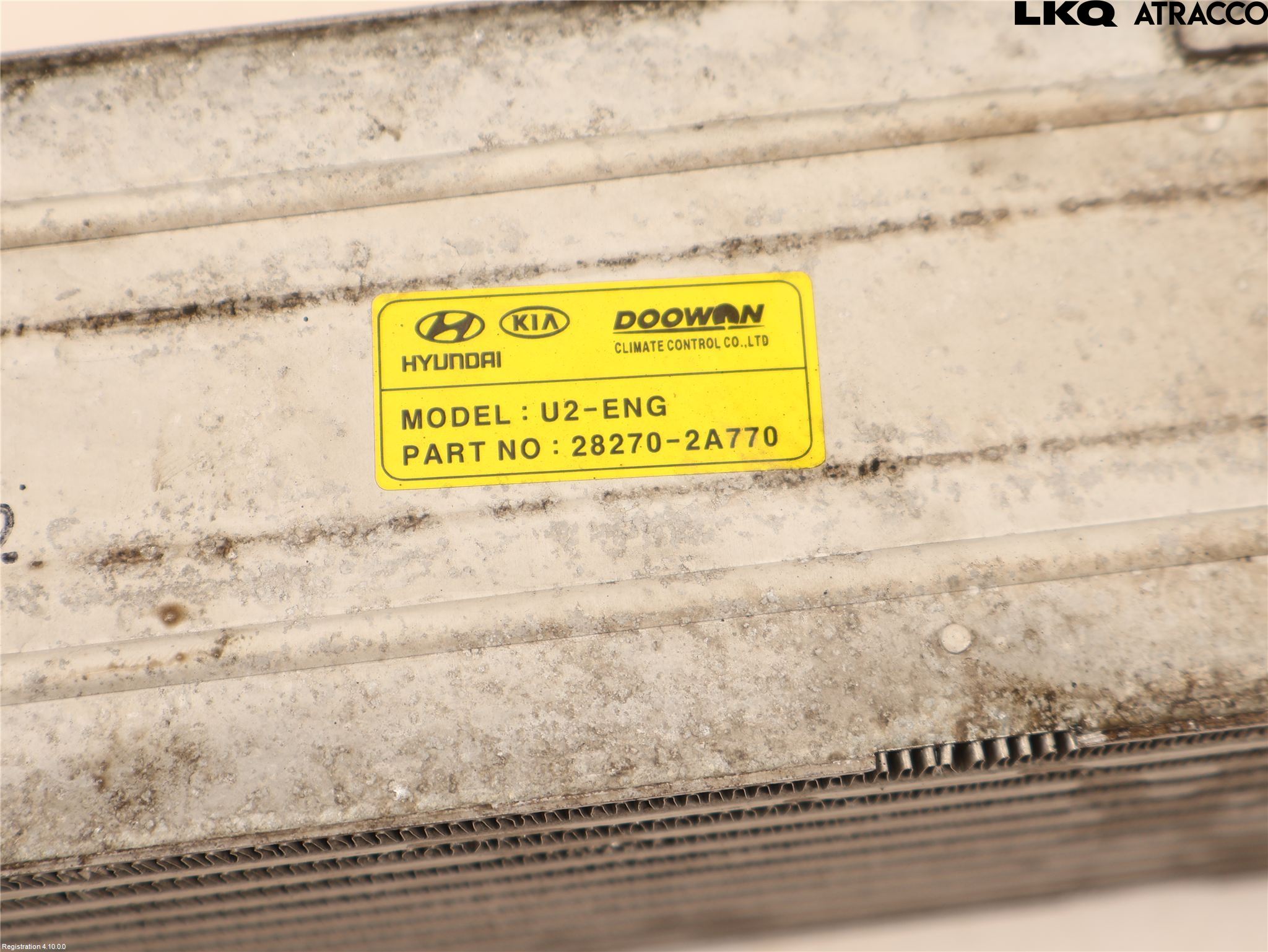 Kia CEED 12-18 Laddluft-Intercooler Kyl