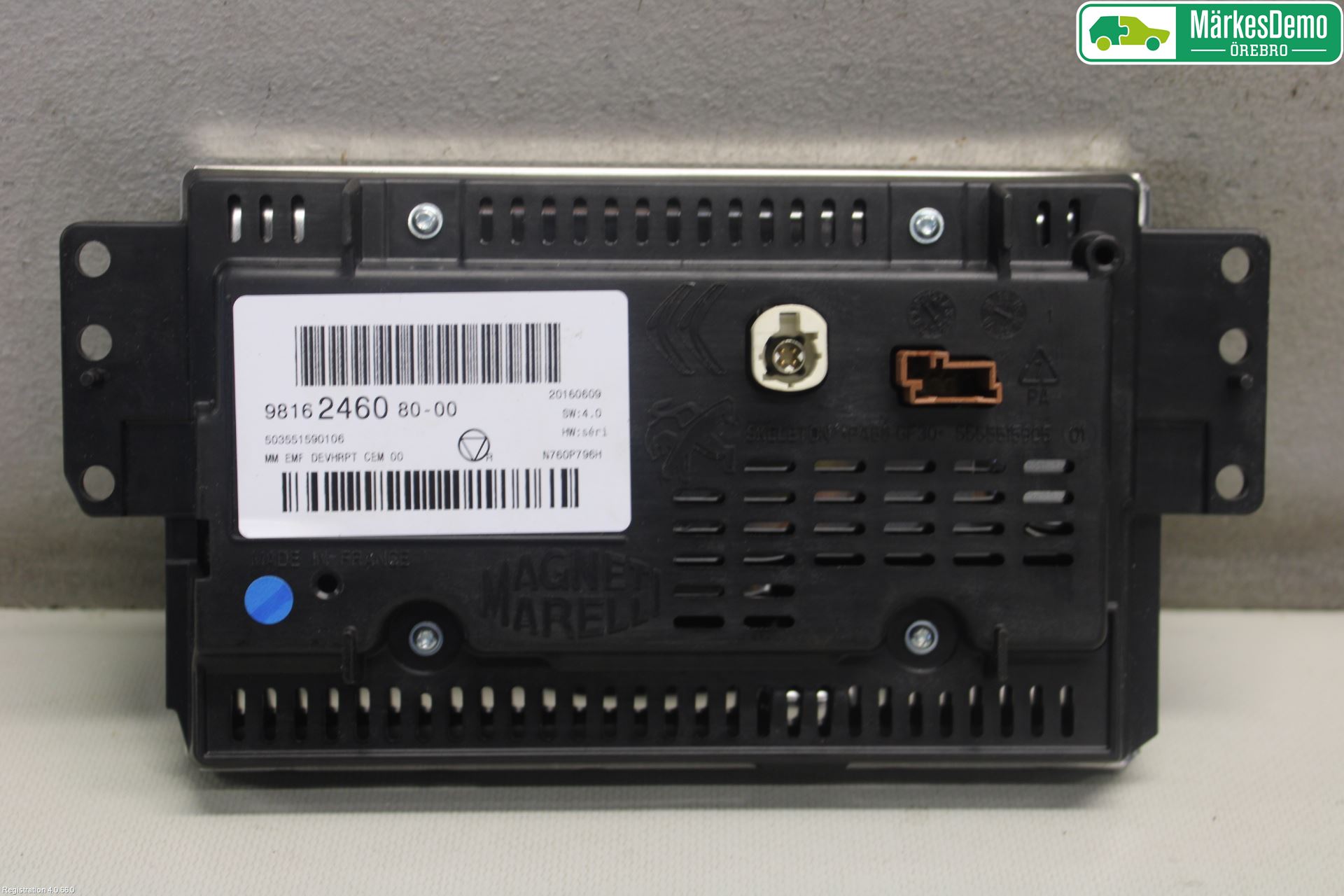 Citroen C3 10-17 Färddator