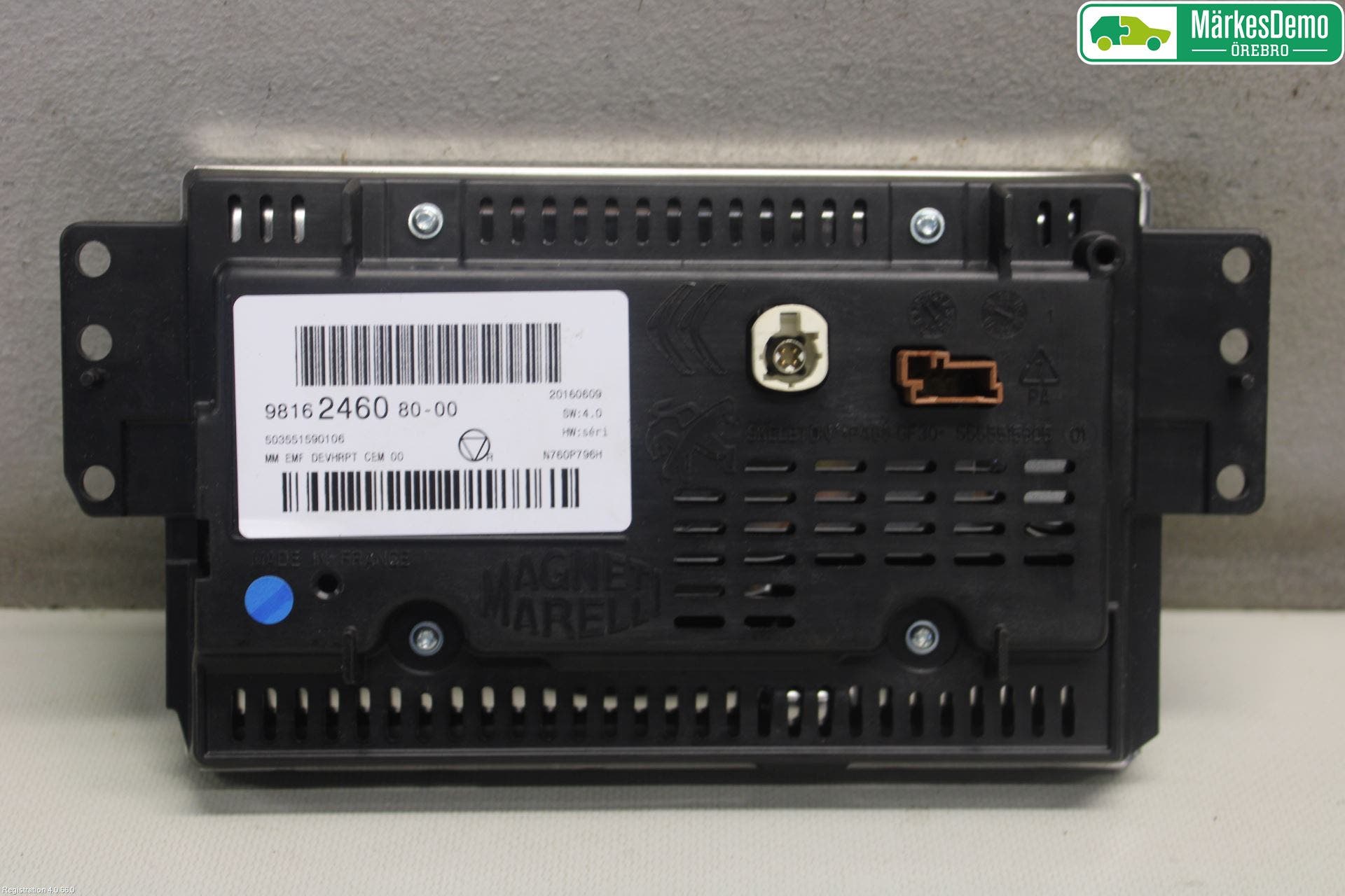 Citroen C3 10-17 Färddator