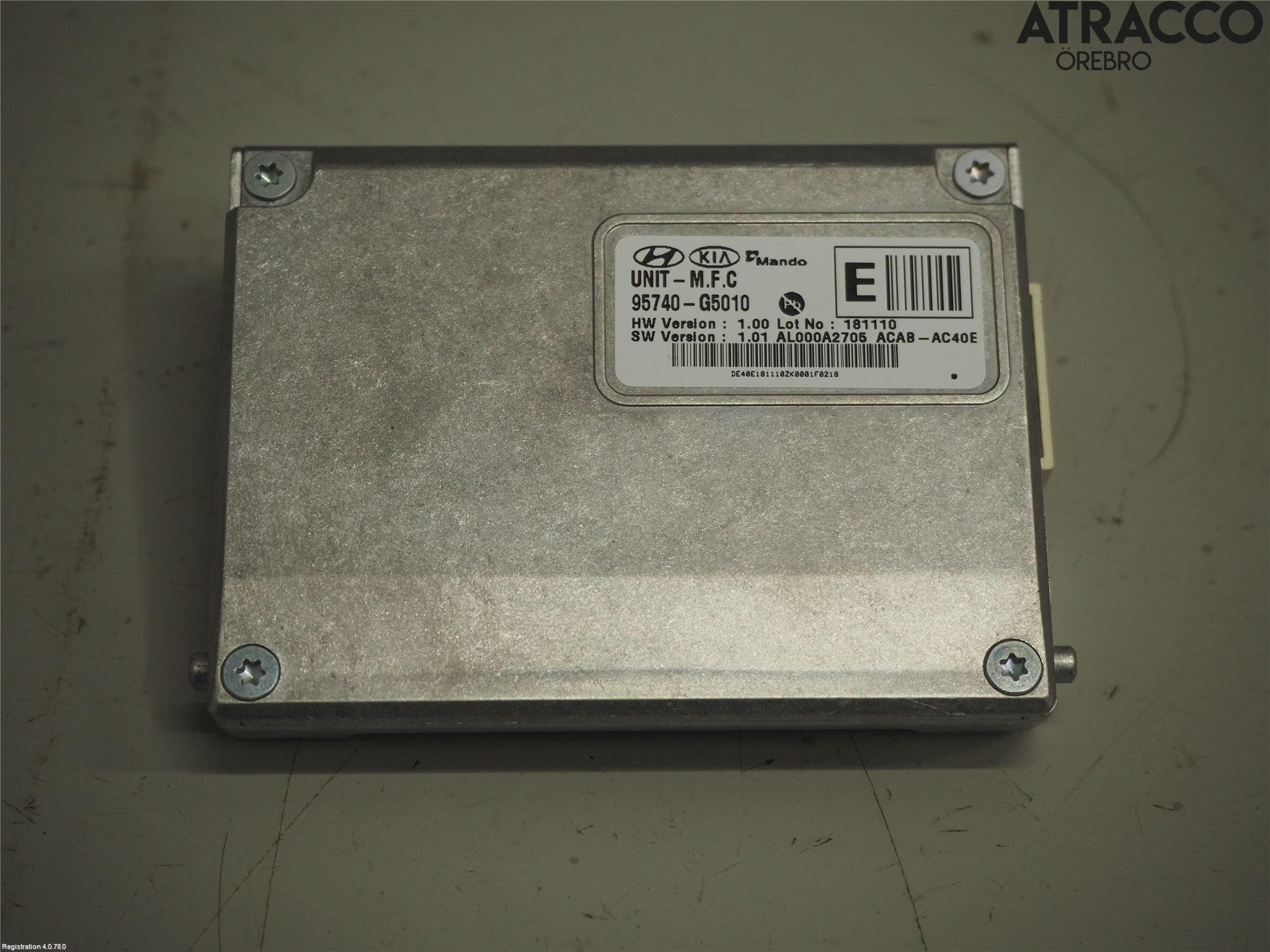 Kia NIRO (DE) 17-22 Sensor Aktivt Kollisionsskydd