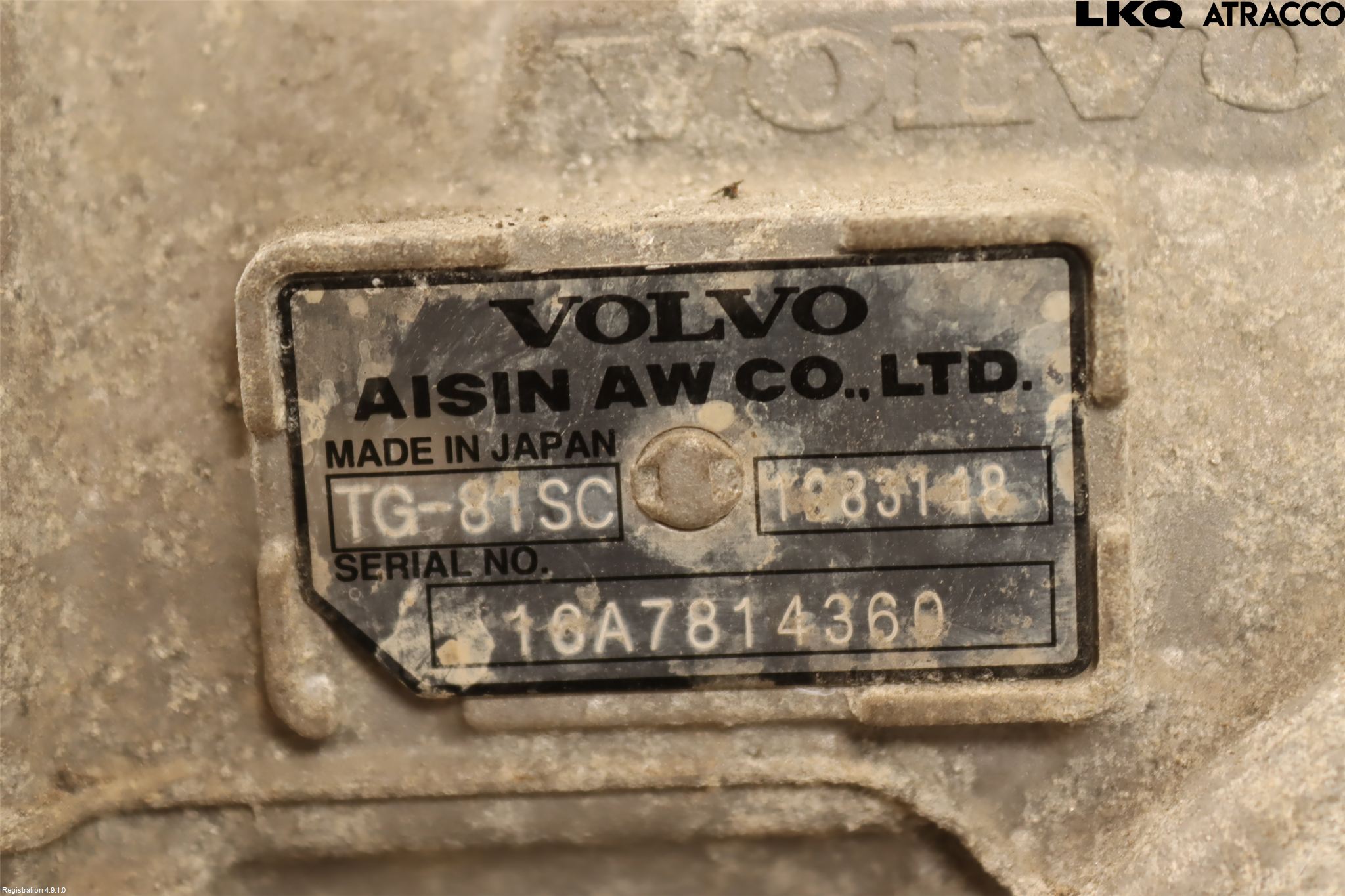 Volvo V70 14-16 Växellåda Automat