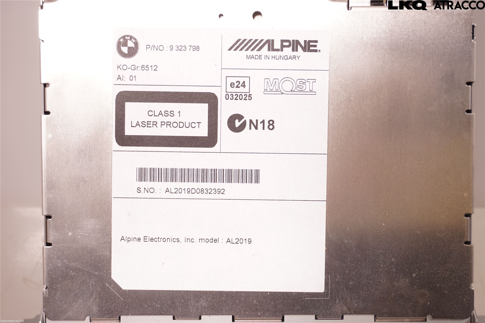 BMW X3 F25 10-17 Styrenhet Multimedia