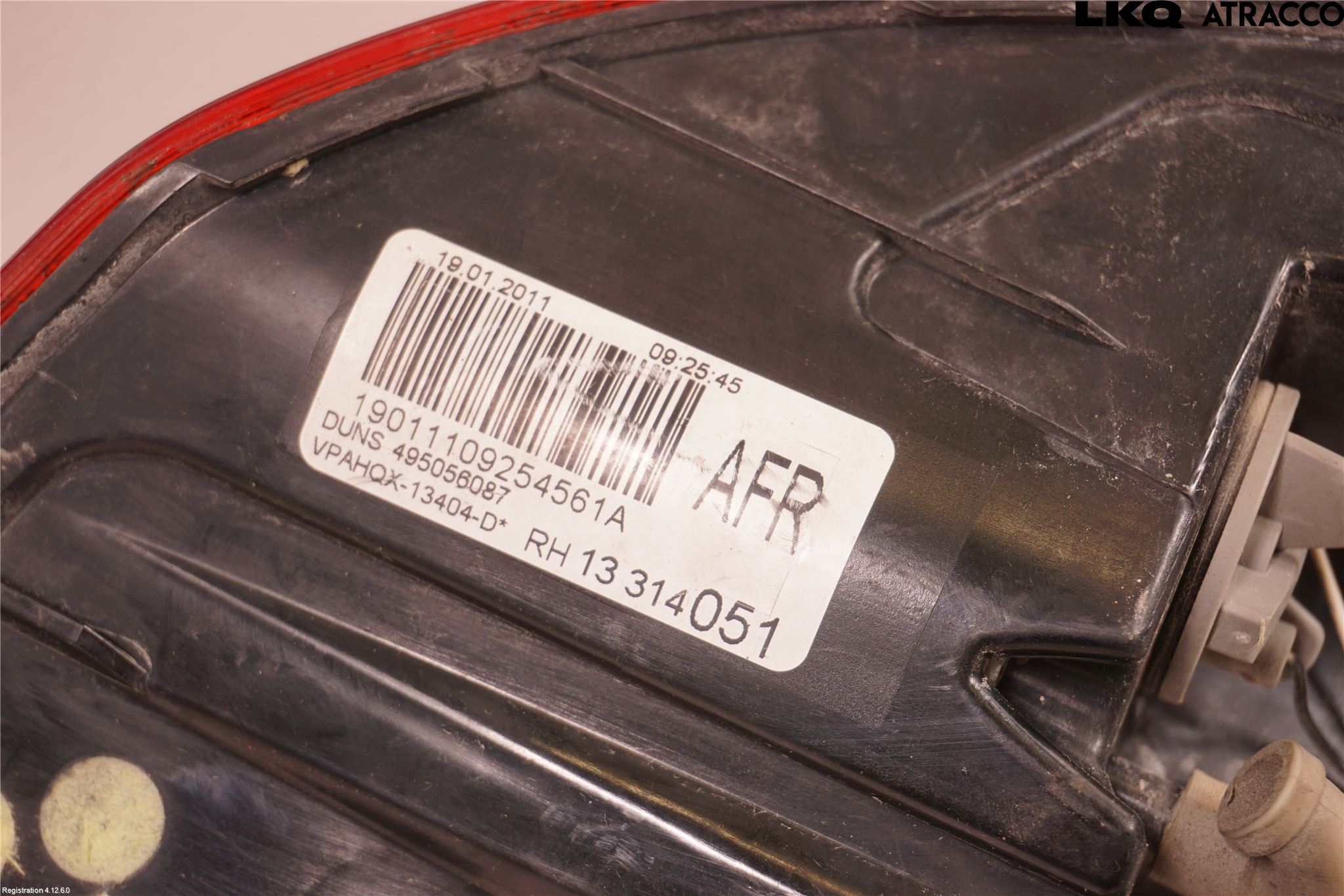 Opel ASTRA J 10-15 Bakljus Höger