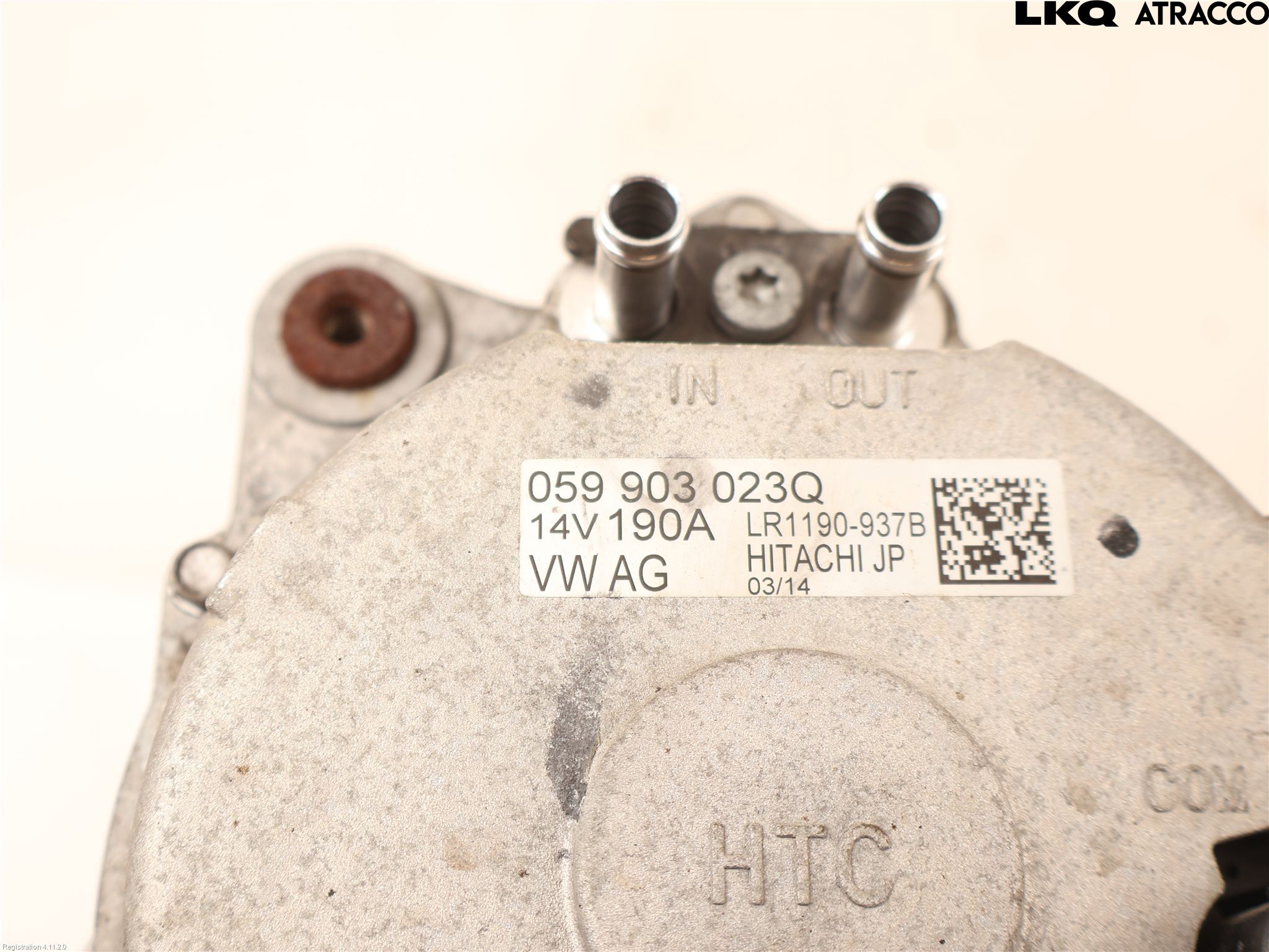 Porsche CAYENNE 03- Generator
