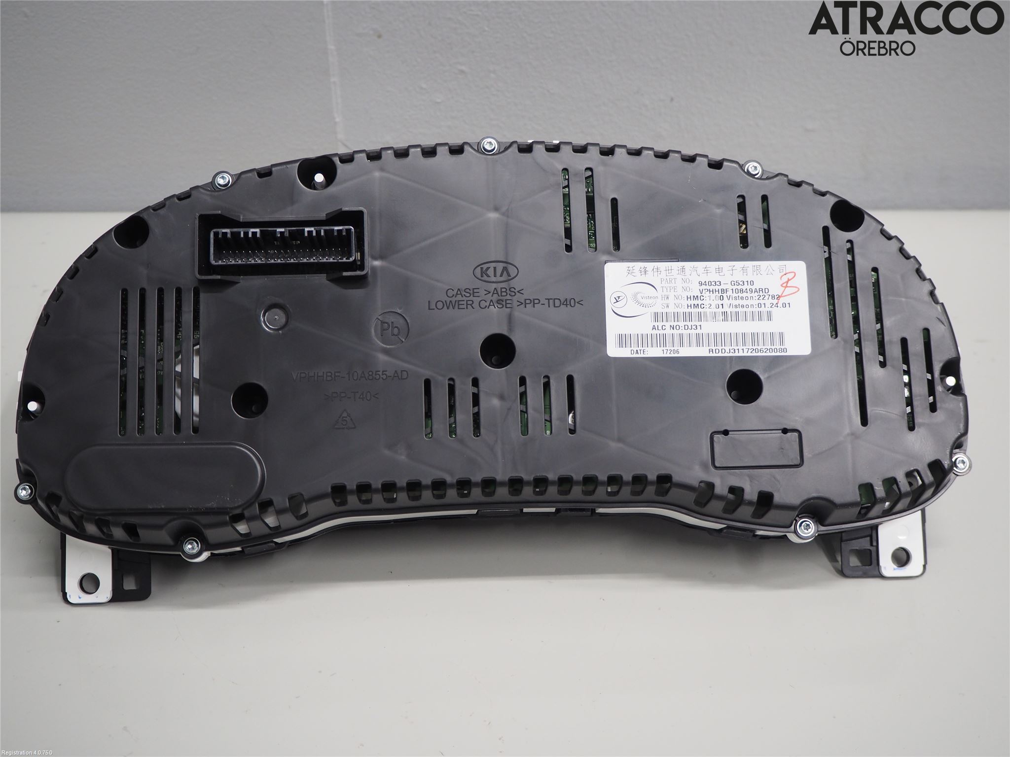 Kia NIRO (DE) 17-22 Instrument Komb