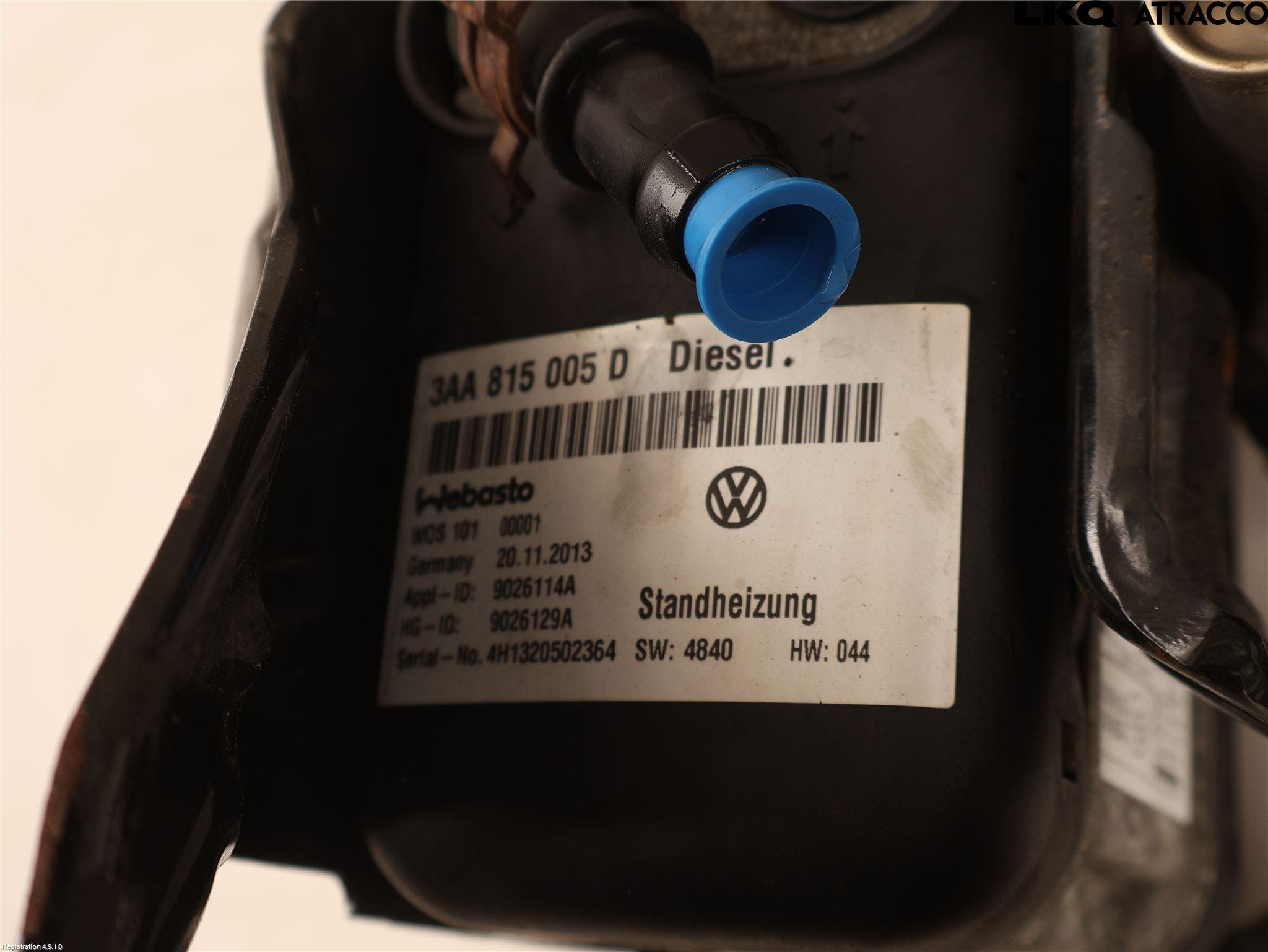 Volkswagen VW PASSAT 11-14 Dieselvärmare