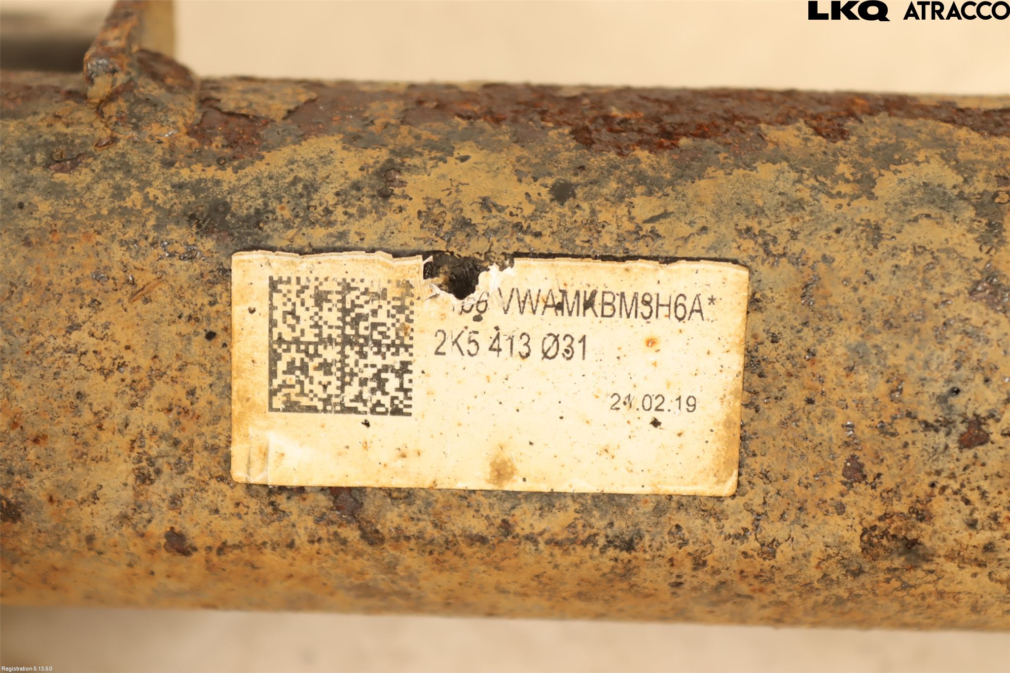 Volkswagen VW CADDY 16-20 Fjäderben Fram Höger