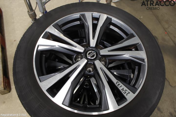 Nissan QASHQAI 17-21 Sommardäck Alumfälg 4St