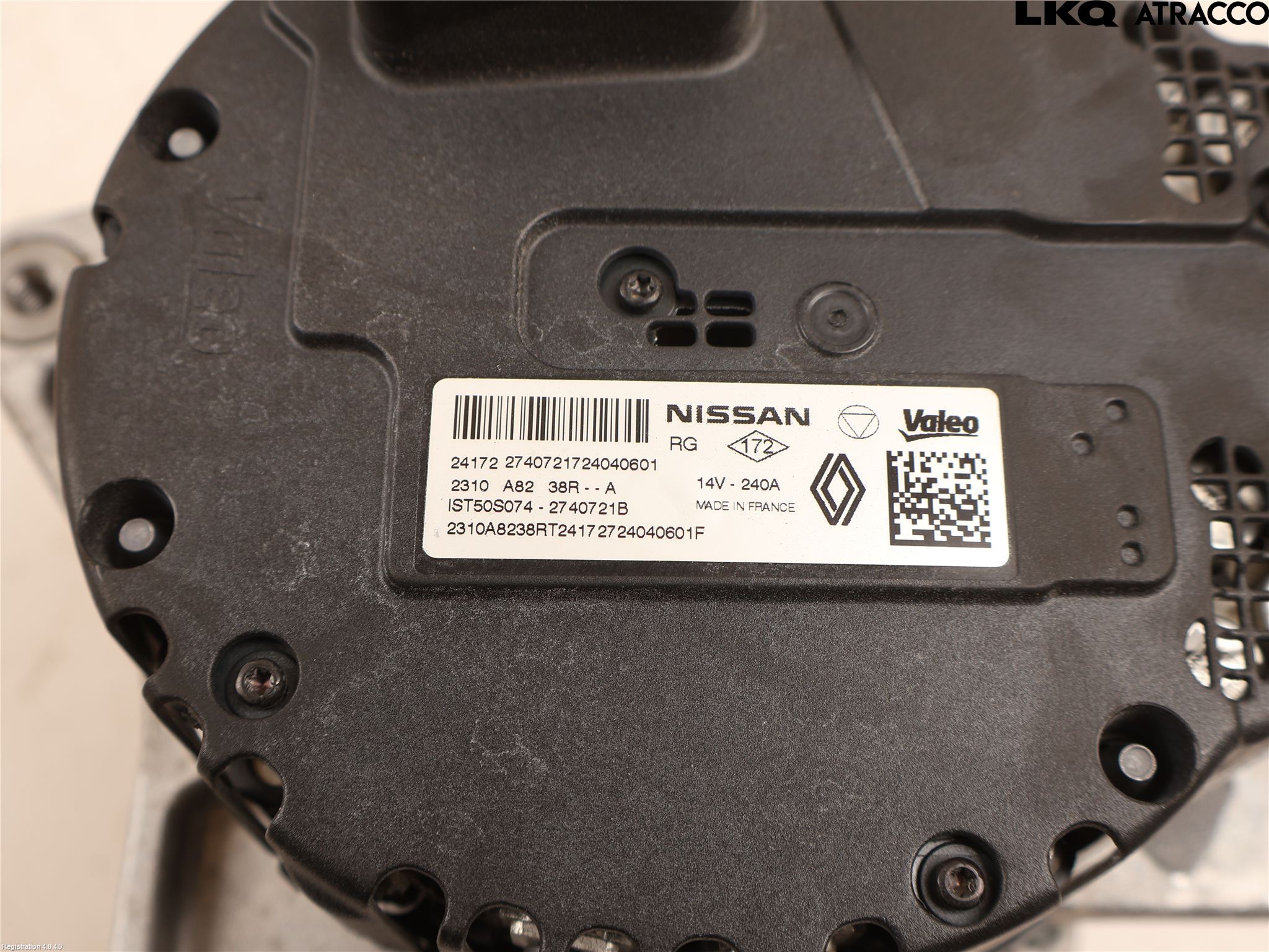 Nissan QASHQAI 21- Generator