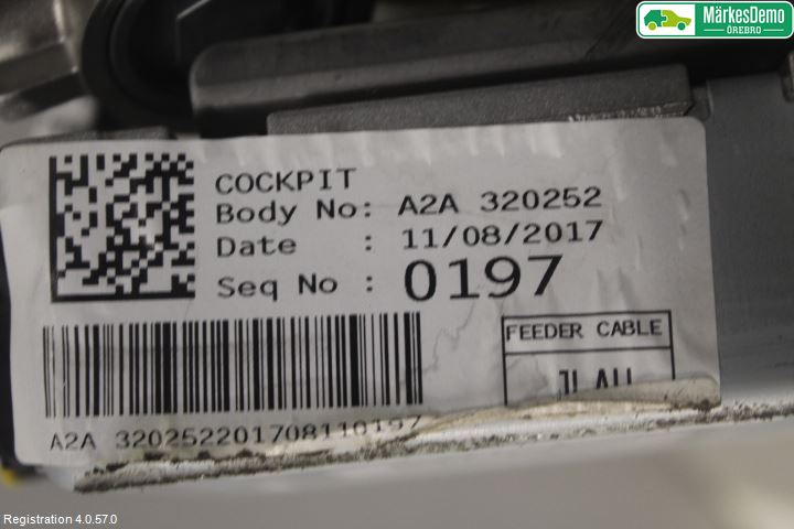 Kia CEED 12-18 Rattaxelagg Med Inb Servo