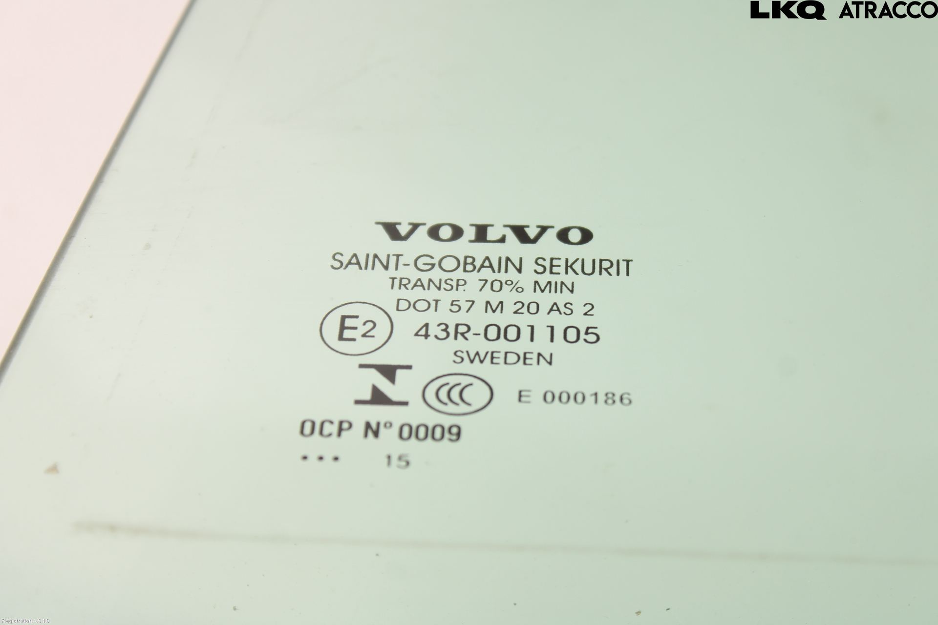 Volvo V70 14-16 Dörruta Bak Vänster