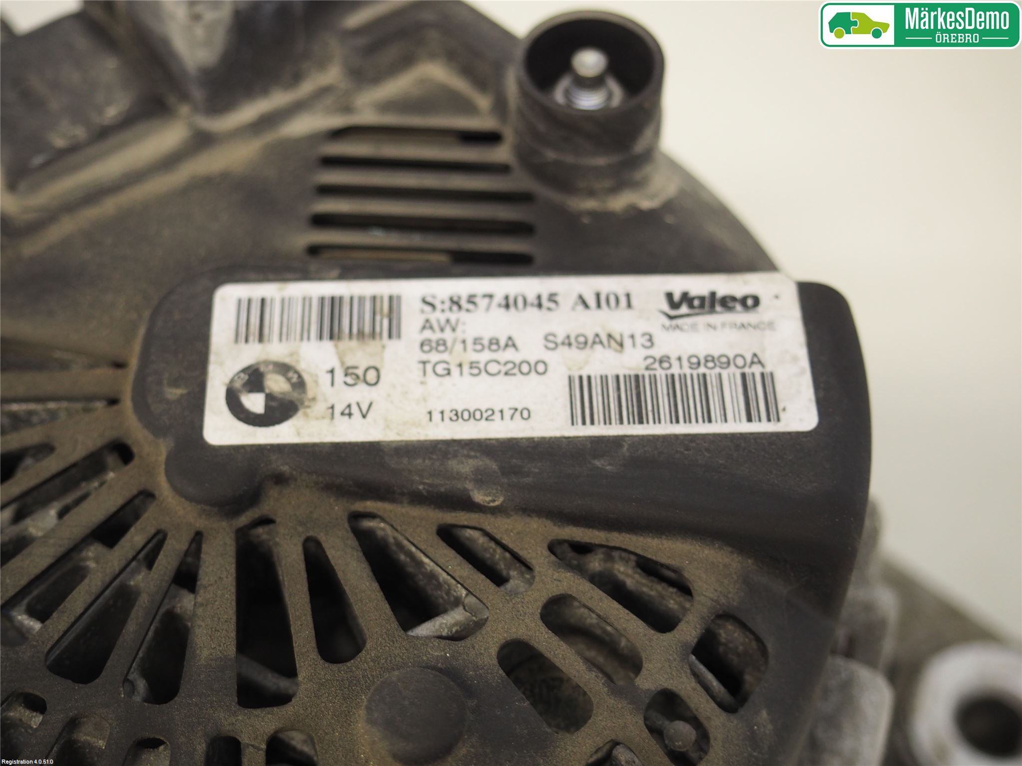 Toyota VERSO 09-18 Generator