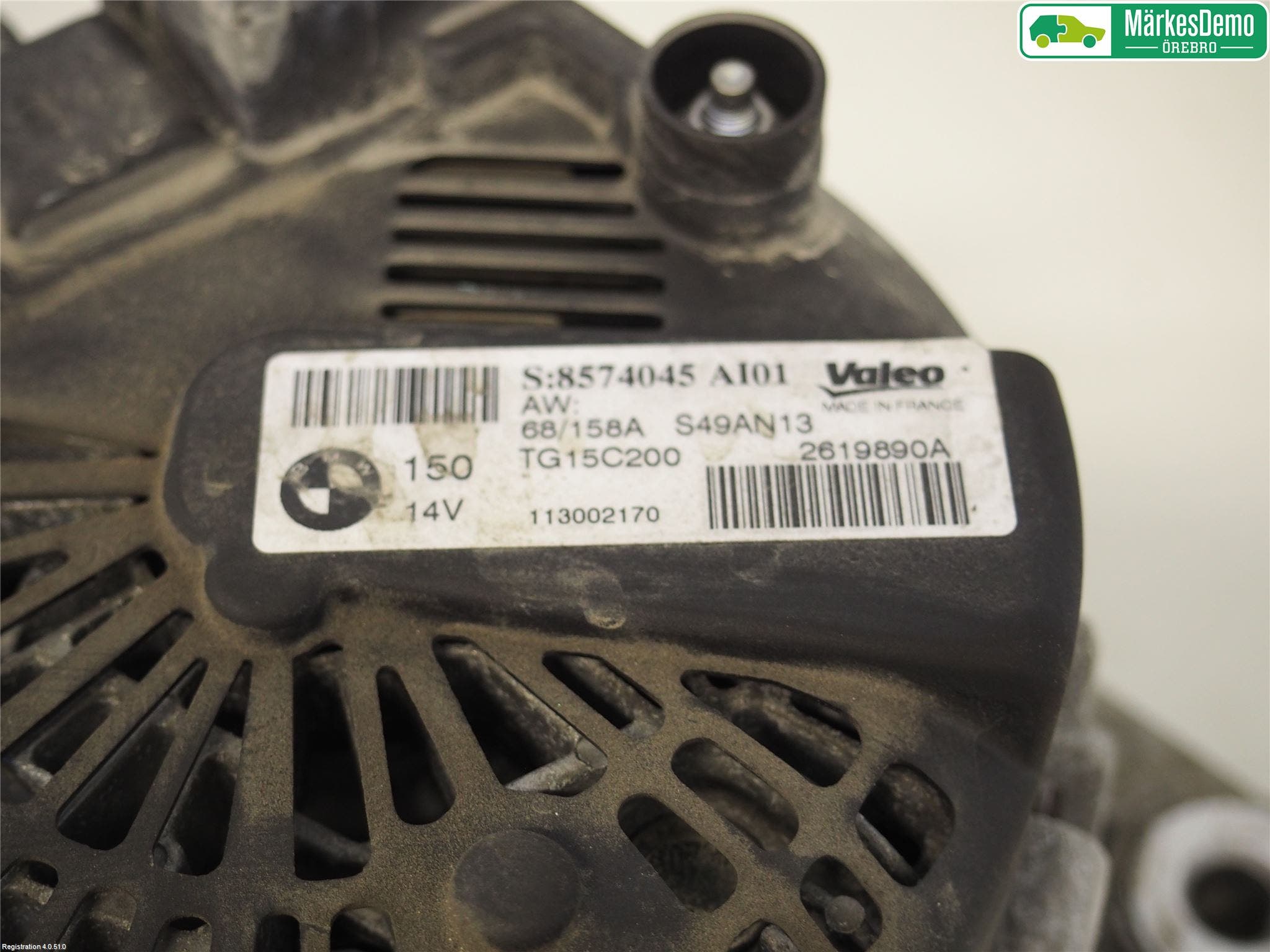 Toyota VERSO 09-18 Generator