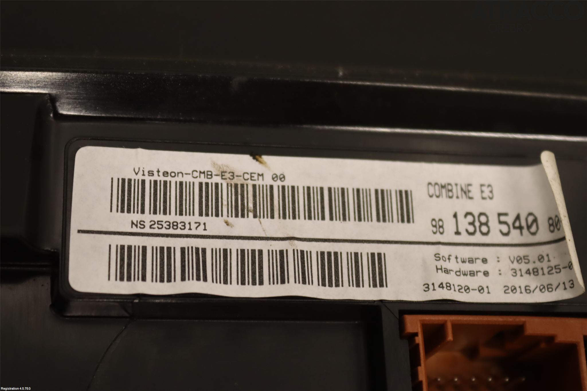 Citroen C4 CACTUS 14-20 Instrument Komb