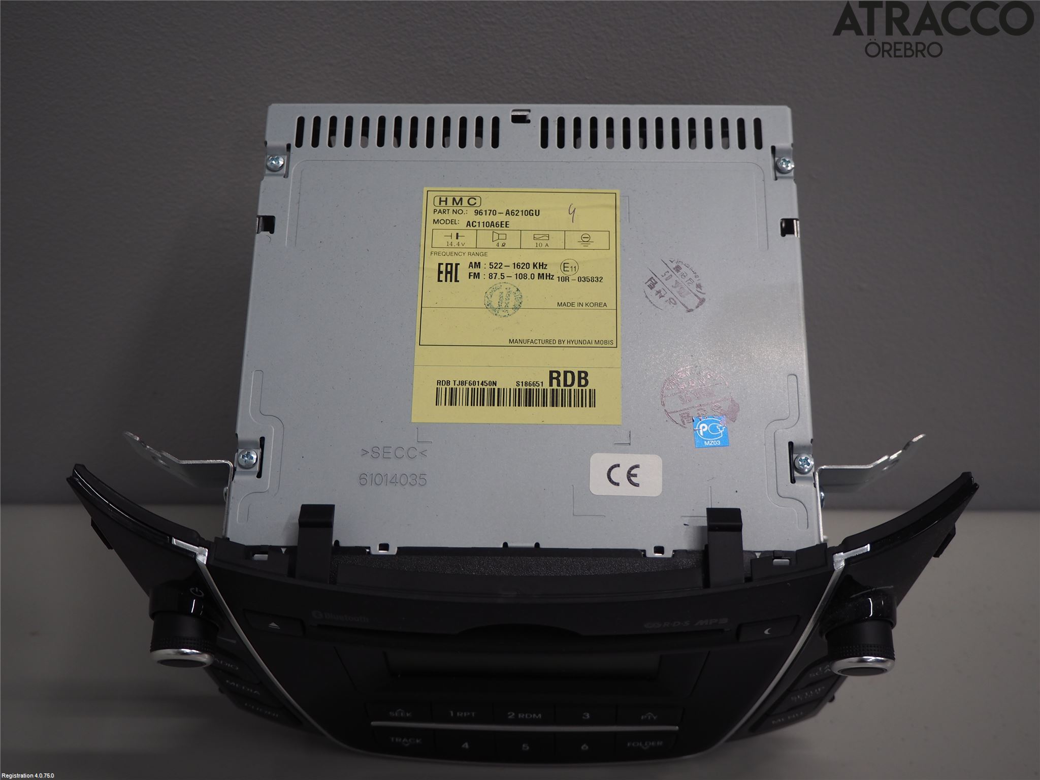 Hyundai i30 GD 13-17 Cd Radio - Multimediapanel