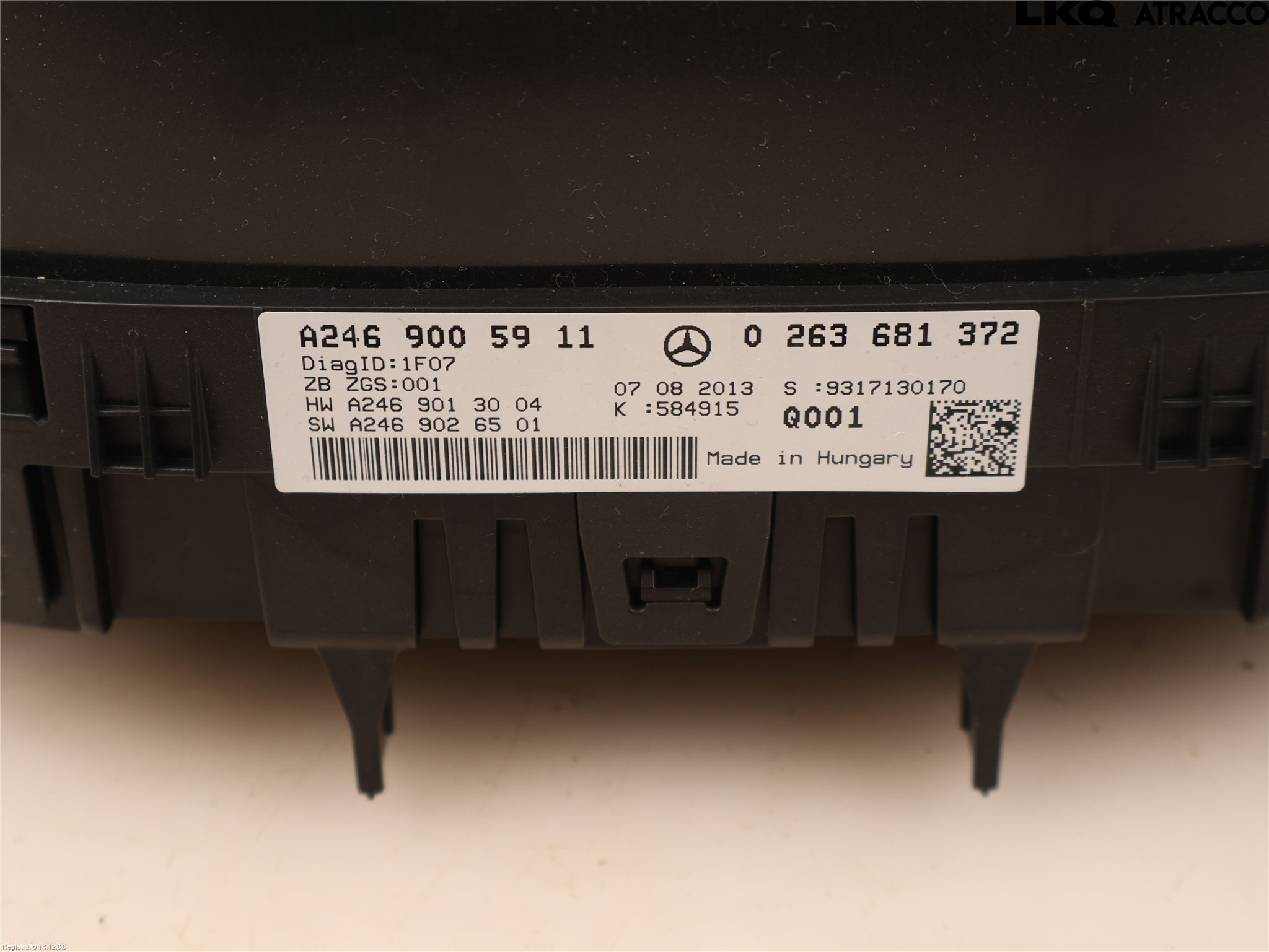 Mercedes-Benz MB B-KLASS (W246/W242) 12-19 Instrument Komb
