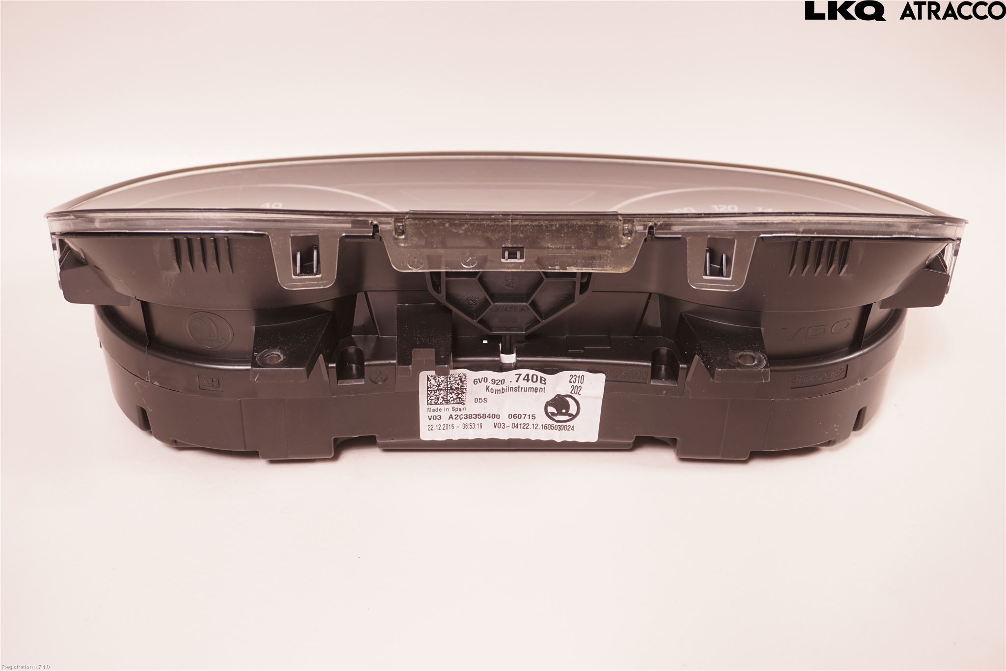 Skoda FABIA 15-21 Instrument Komb