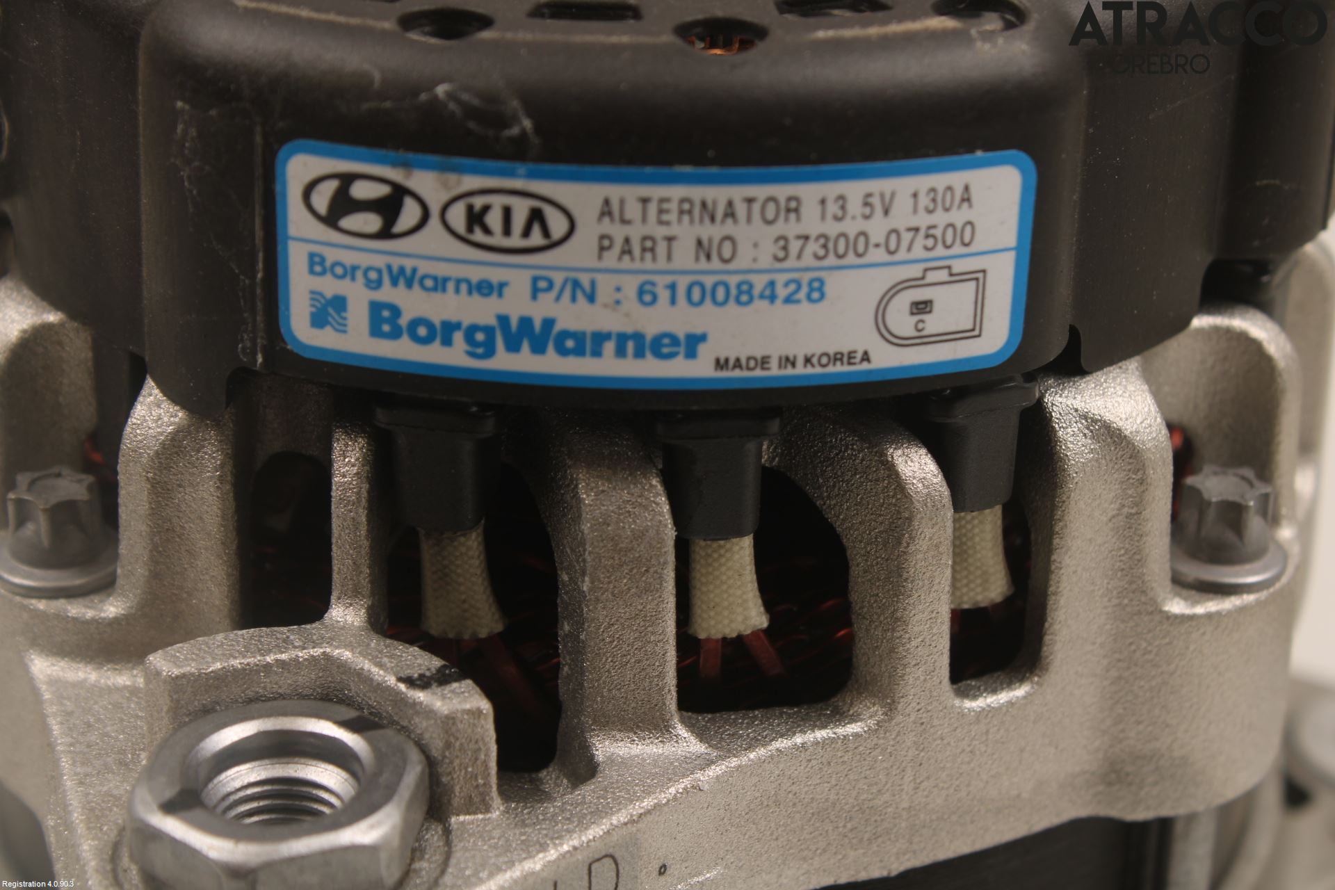 Kia PICANTO 17- Generator