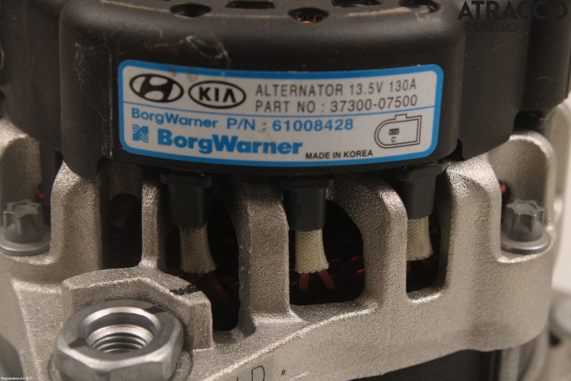 Kia PICANTO 17- Generator