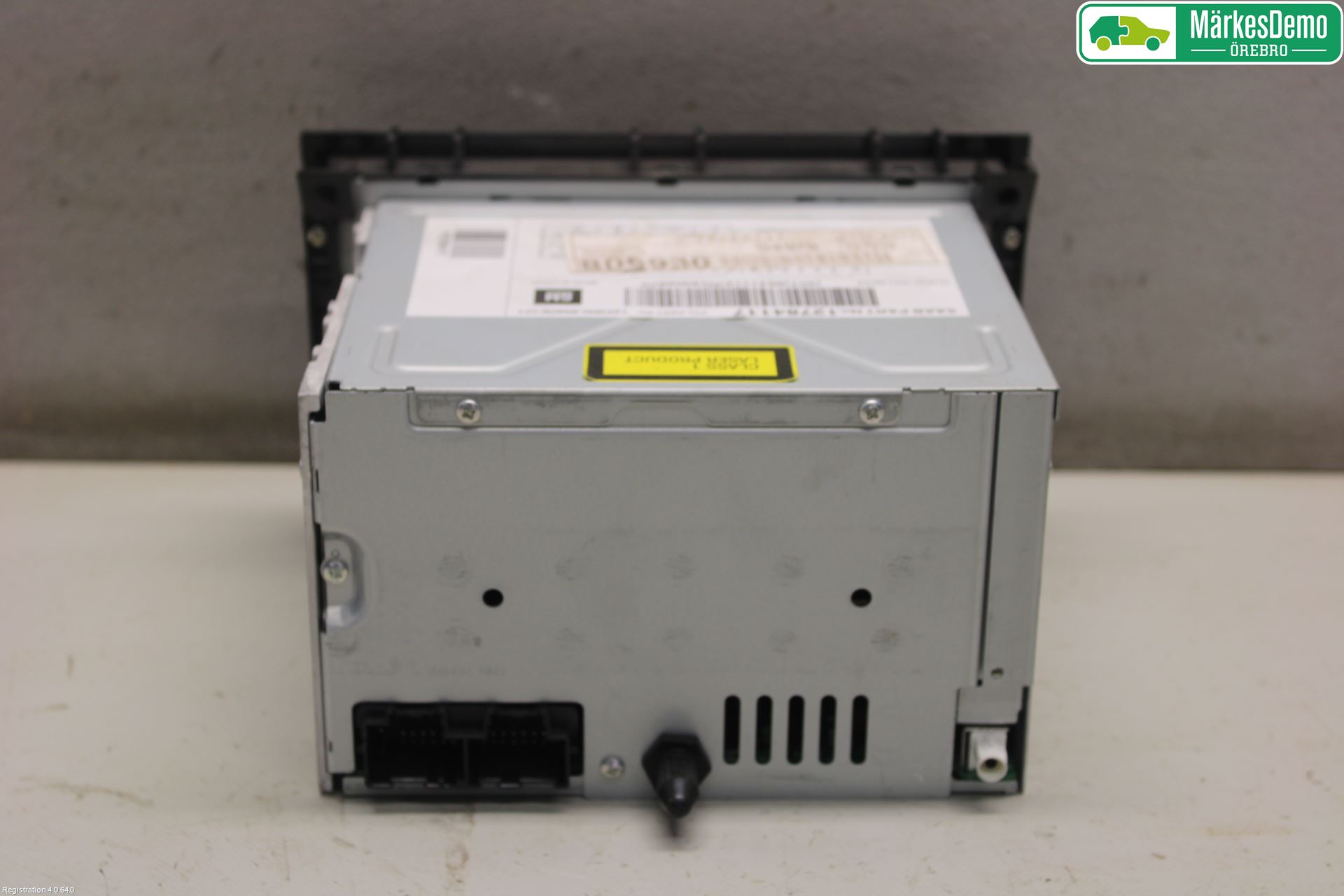 Saab 9-3 VER2/VER3 08-15 Cd Radio - Multimediapanel