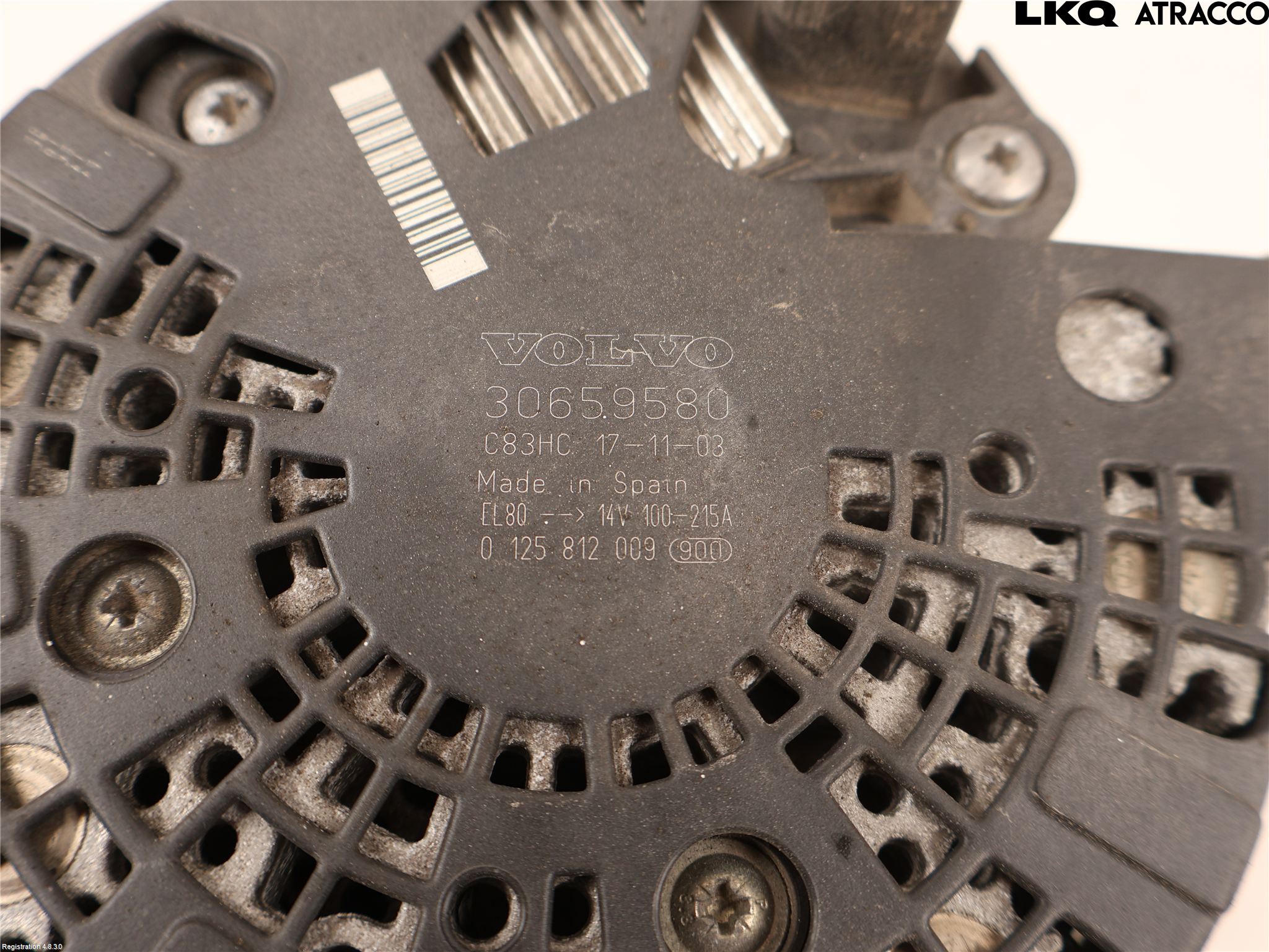 Volvo XC60 18- Generator