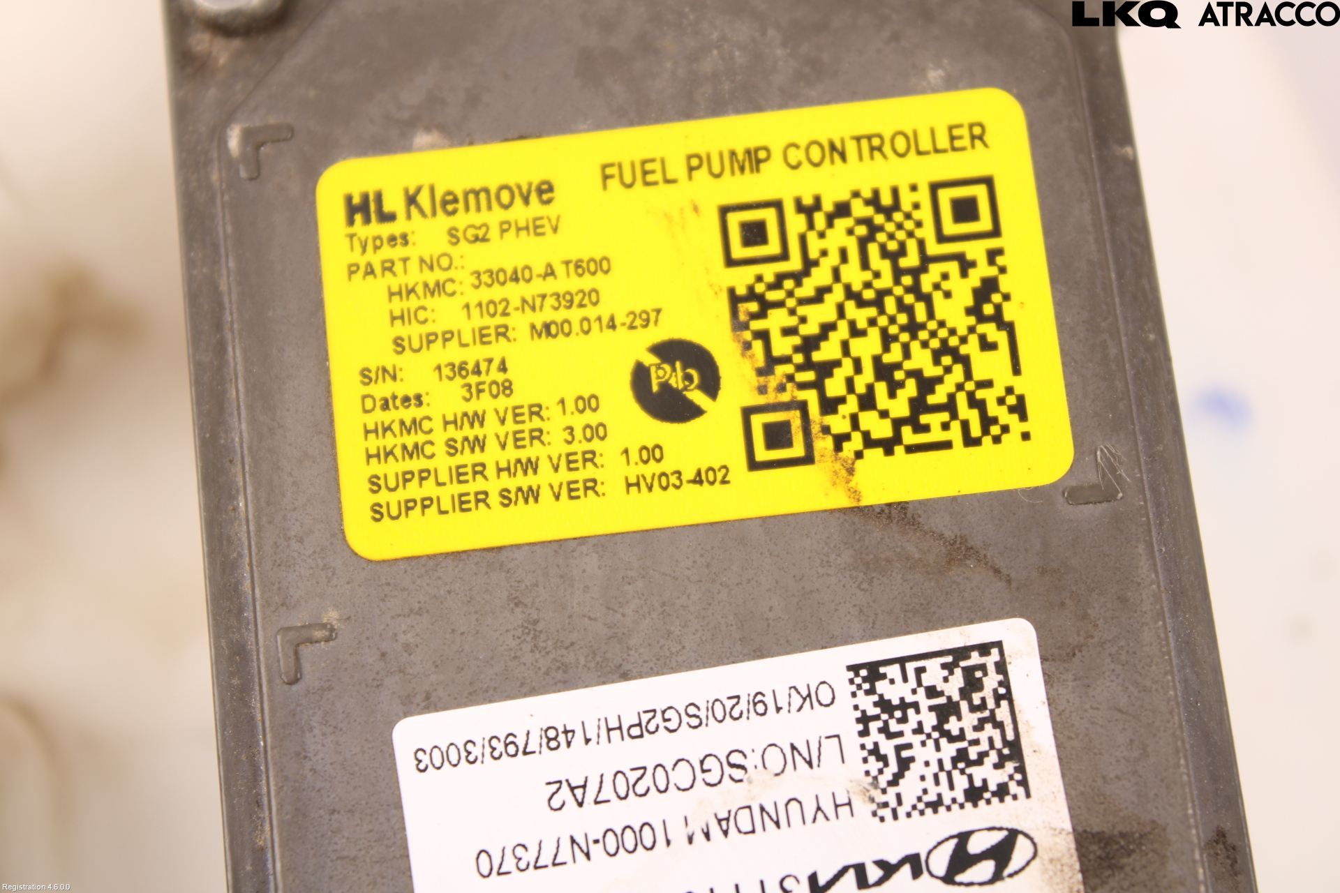 Kia NIRO (SG2) 23- Bränslepump El