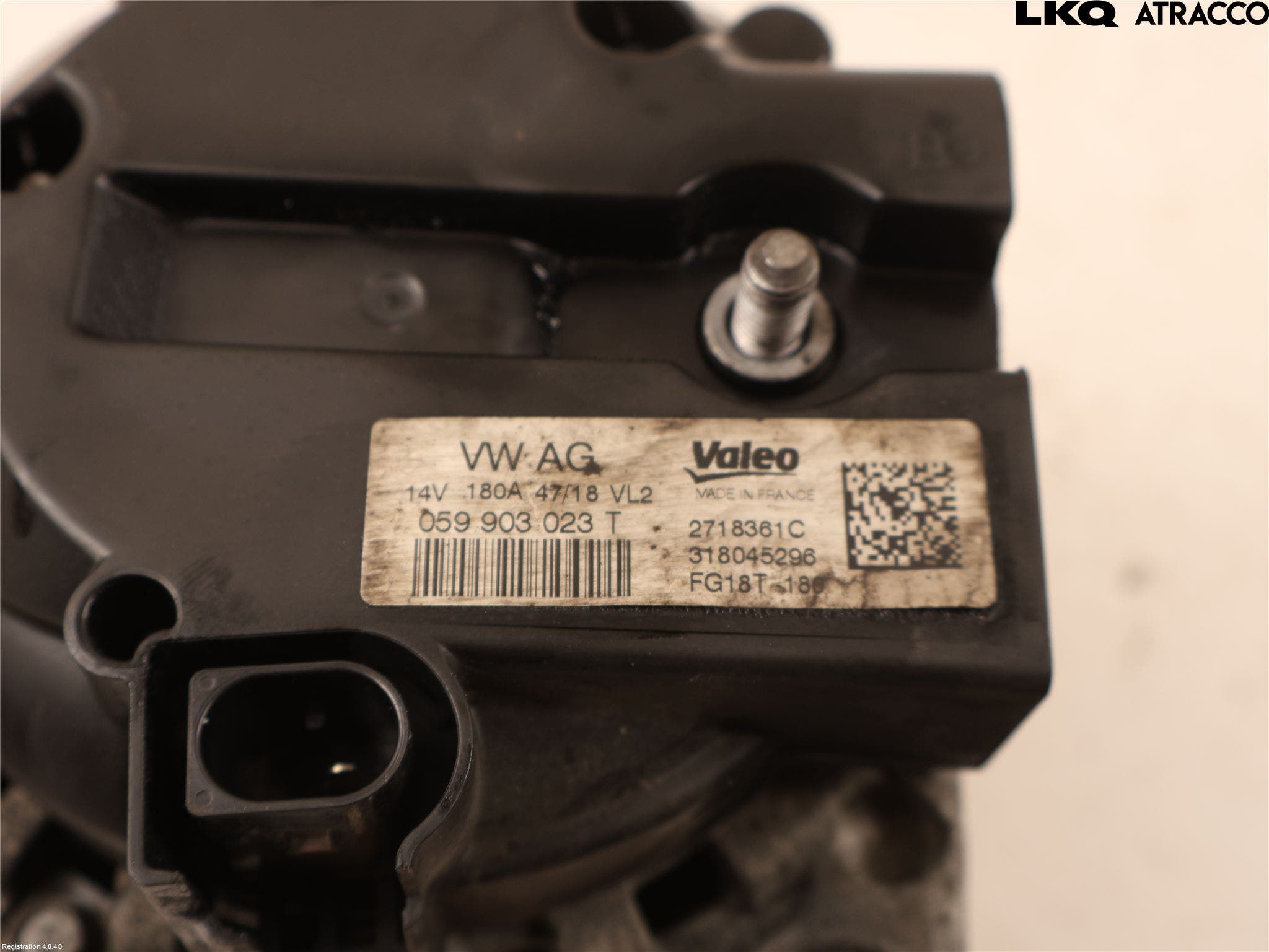 Volkswagen VW AMAROK 2H 10-22 Generator