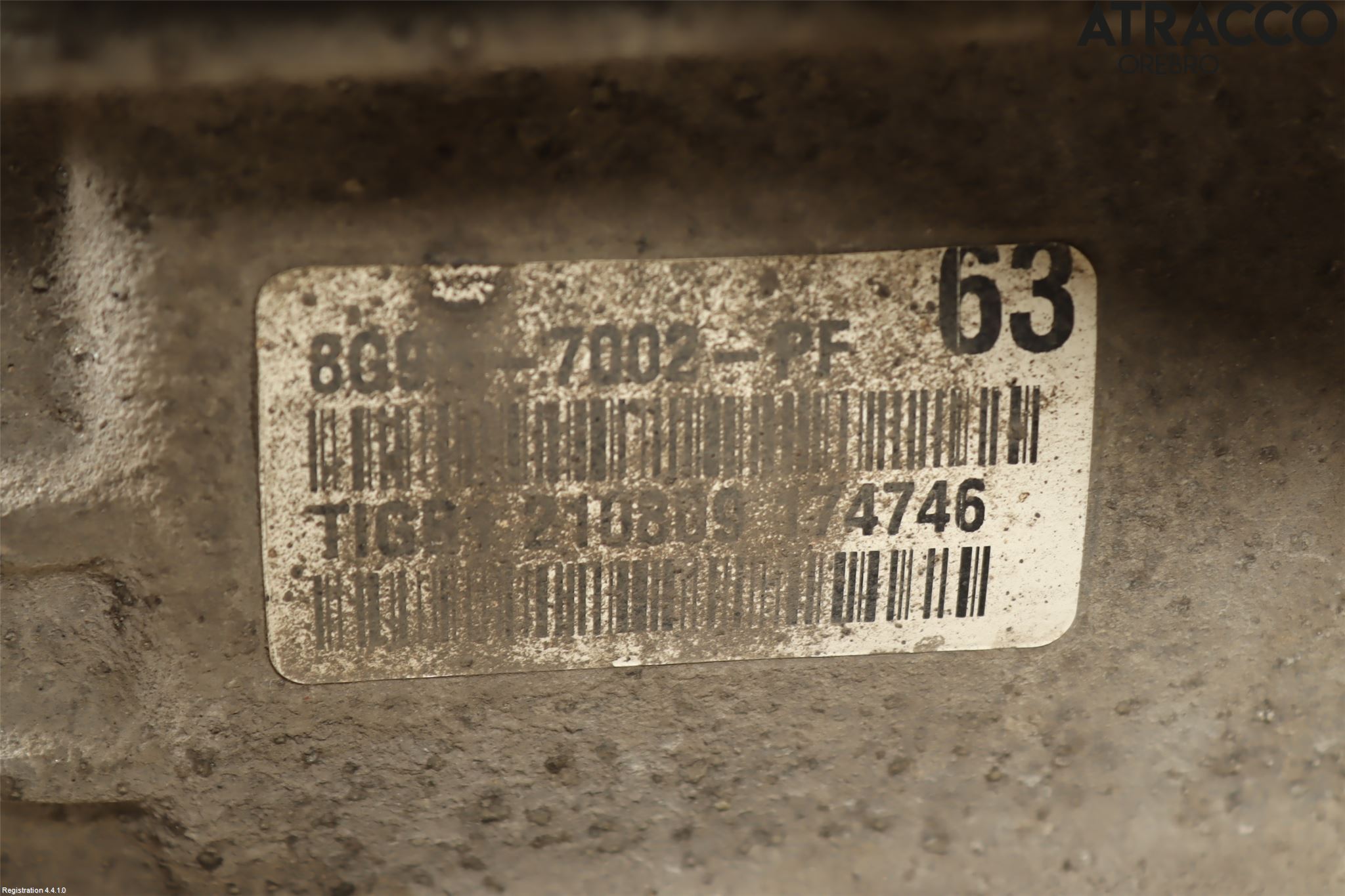 Volvo V50 08-12 Växellåda Man 6 Vxl