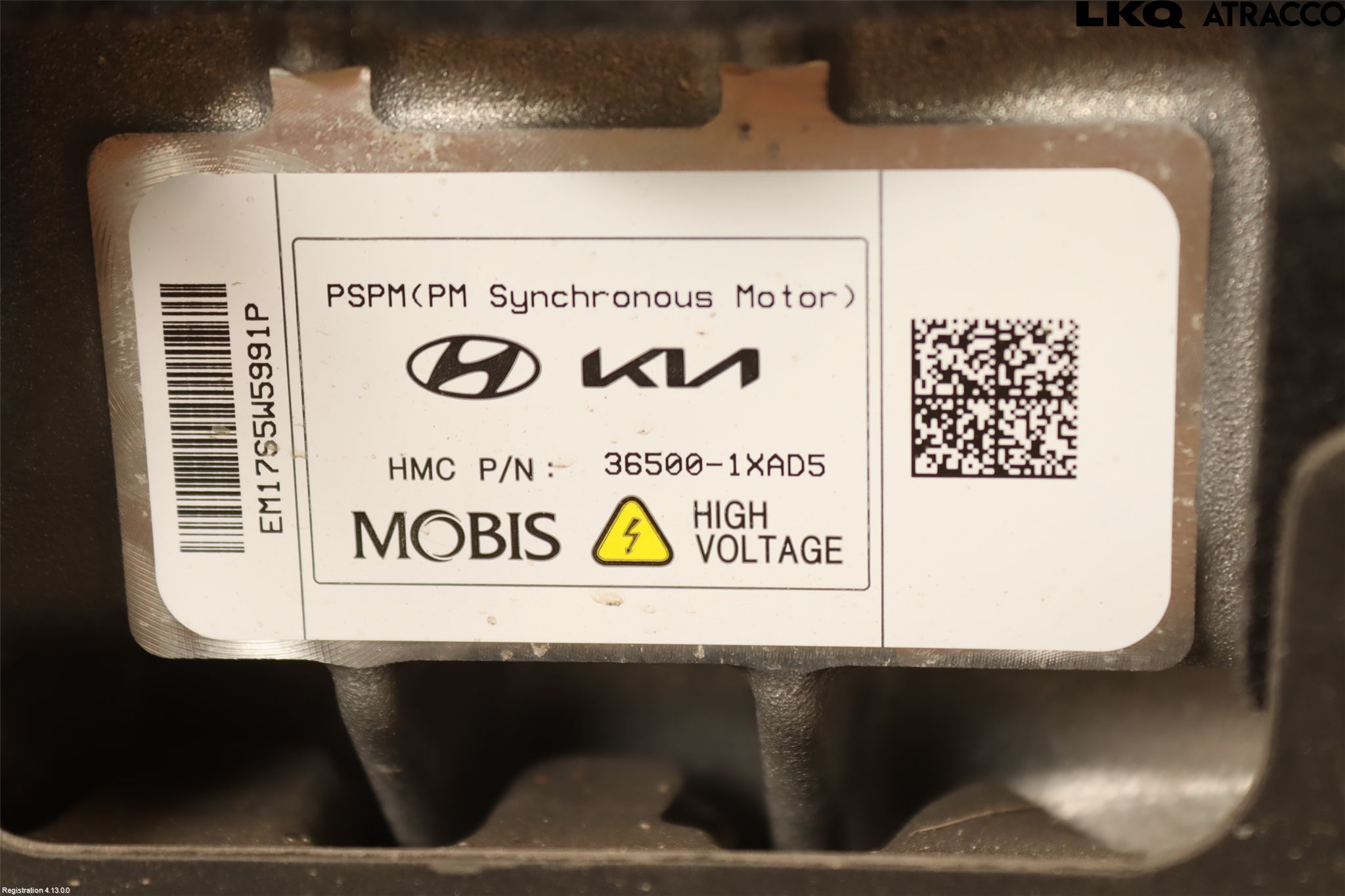 Kia EV6 (CV) 22- Motor Elektrisk Bak