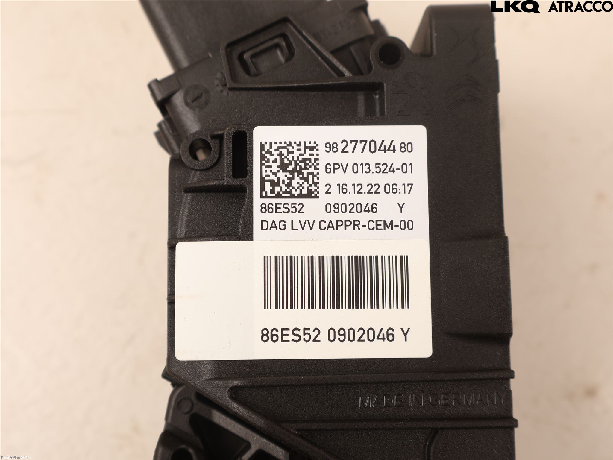 Citroen C4/E-C4 C4X/E-C4X III 21- Gaspedal