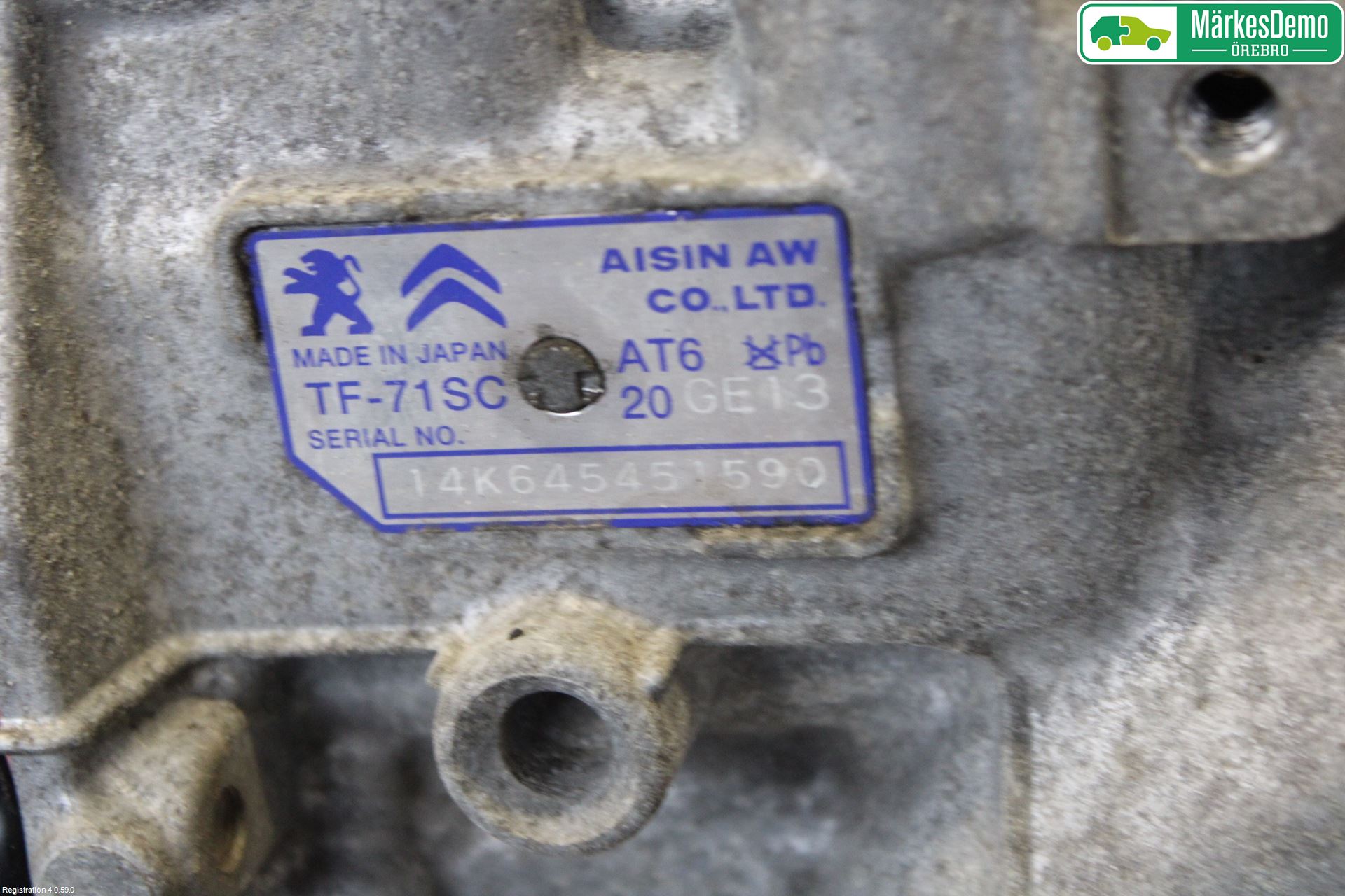 Peugeot 308 14-21 Växellåda Automat