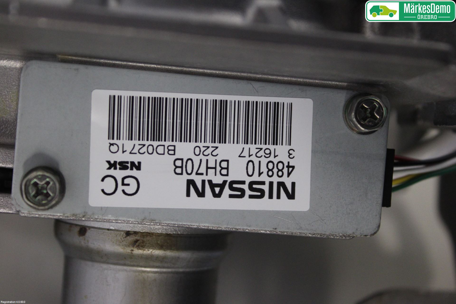 Nissan QASHQAI 14-17 Rattaxelagg Med Inb Servo