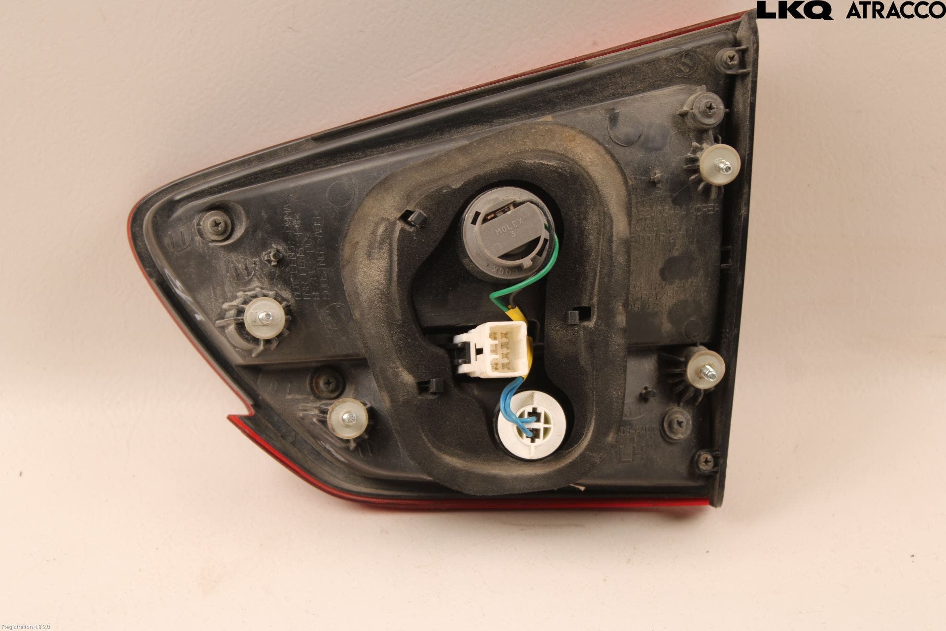 Kia CARENS III 13-19 Bakljus Lucka Vä