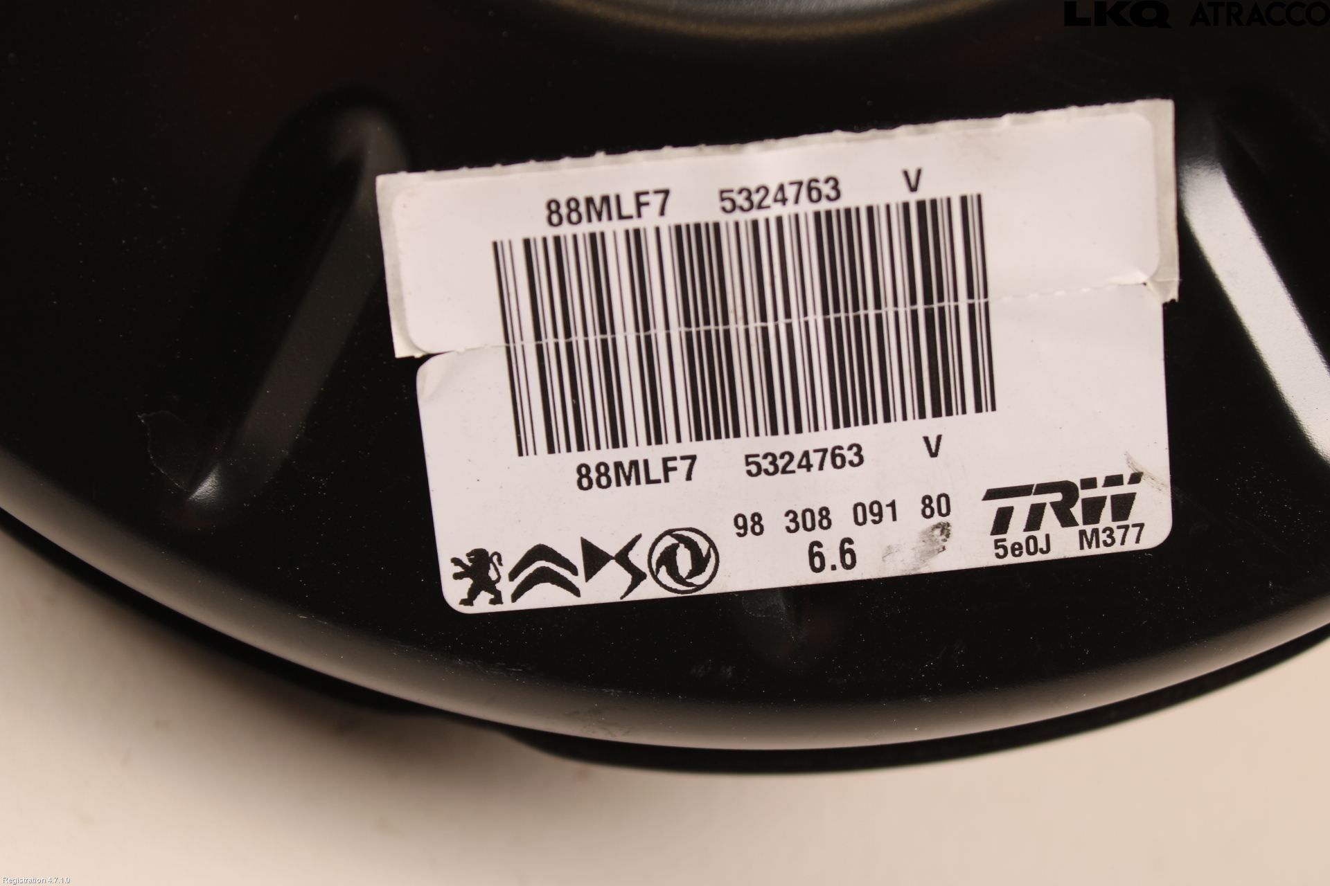 Opel CORSA F, CORSA-E 20- Bromsservo