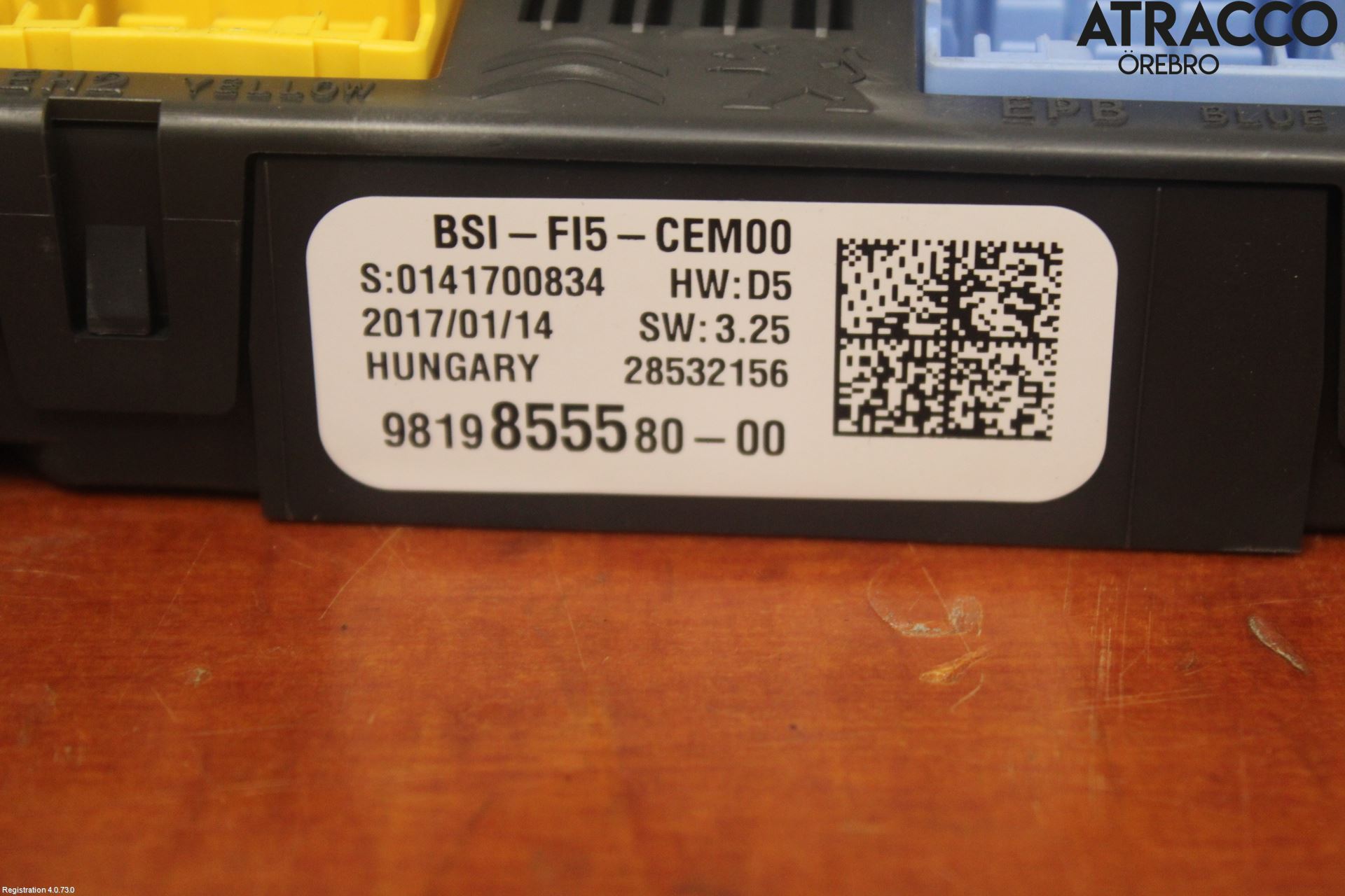 Peugeot 3008 17-24 Säkringsdosa-Elcentral