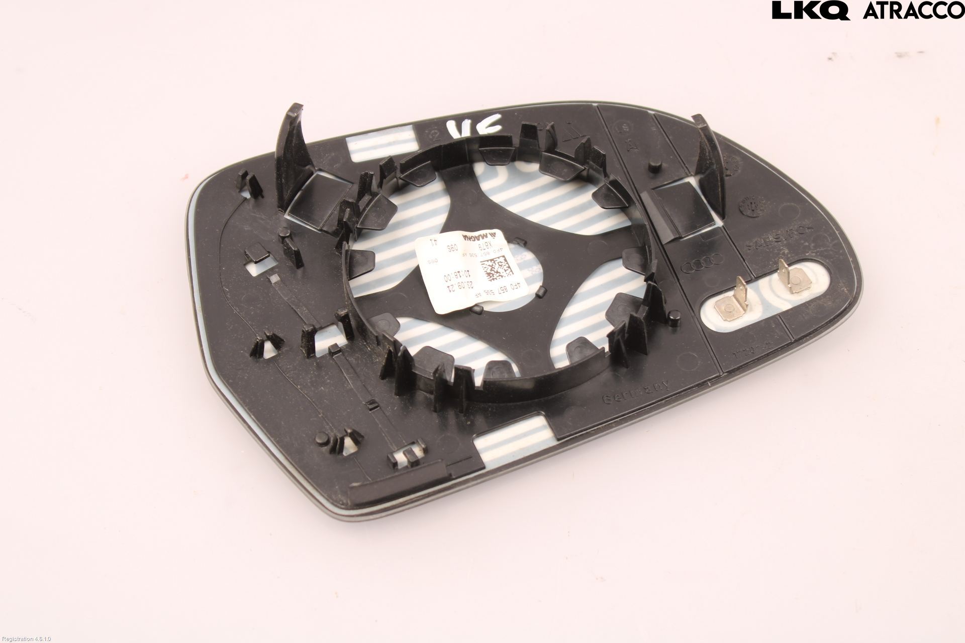 Audi Q3 8U 12-18 Spegelglas Vä