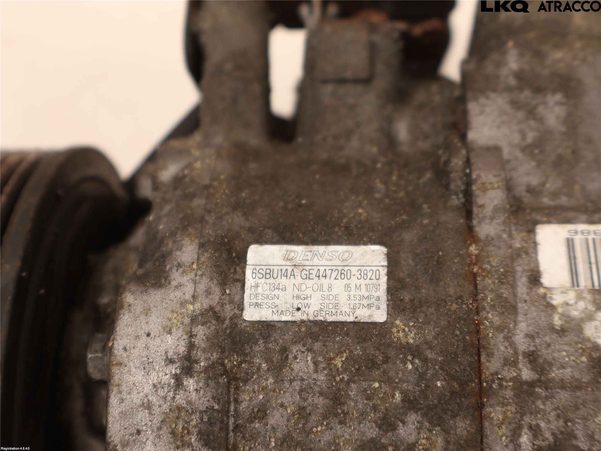 BMW 3 E90/91 SED/TOU 05-12 Ac Kompressor