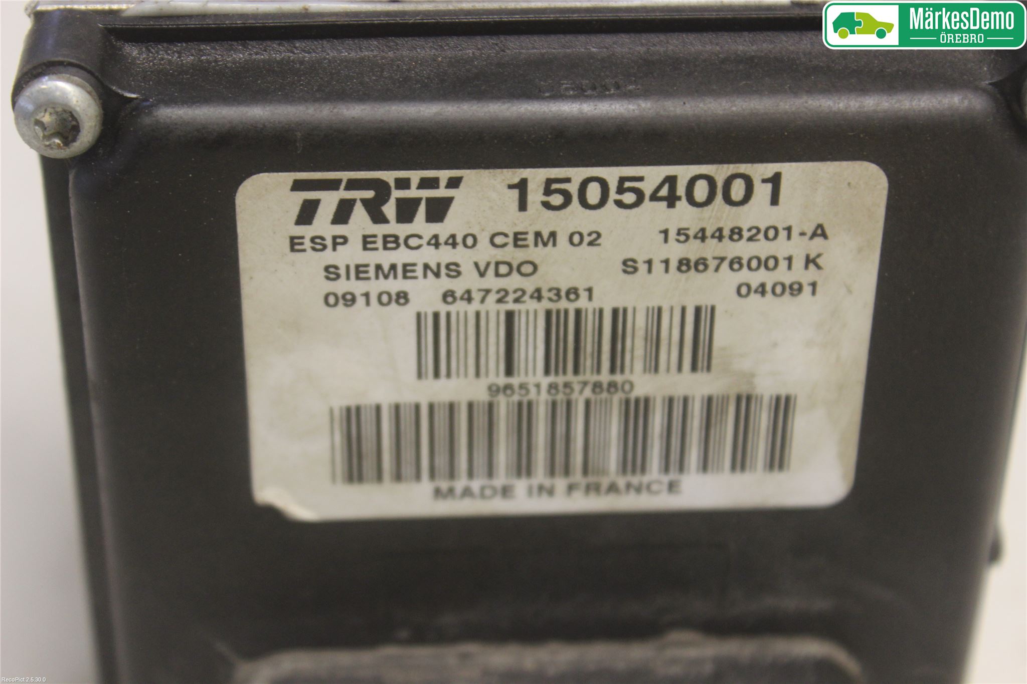 Peugeot 407 Abs Hydraulaggregat