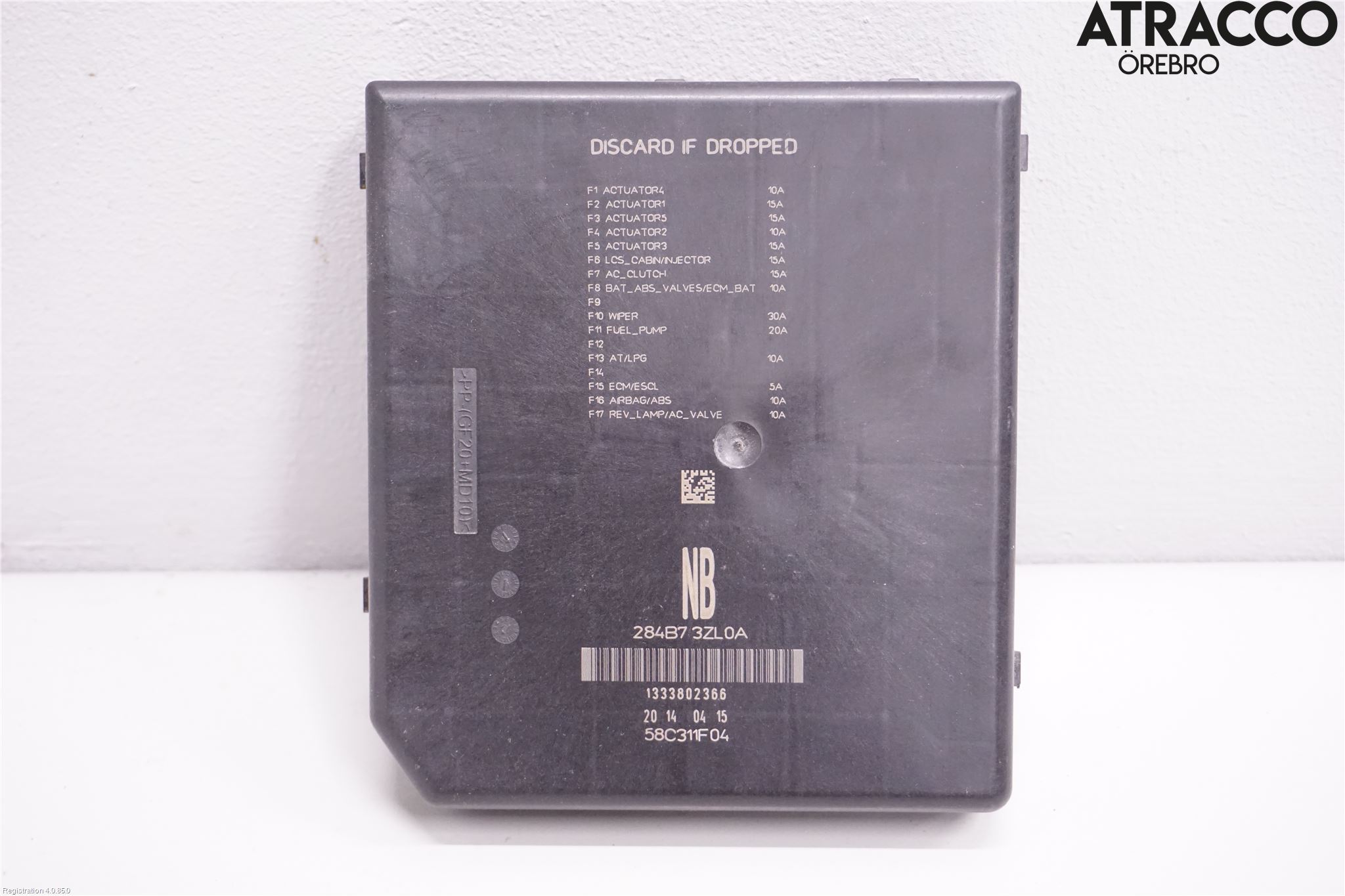 Nissan PULSAR Säkringsdosa-Elcentral