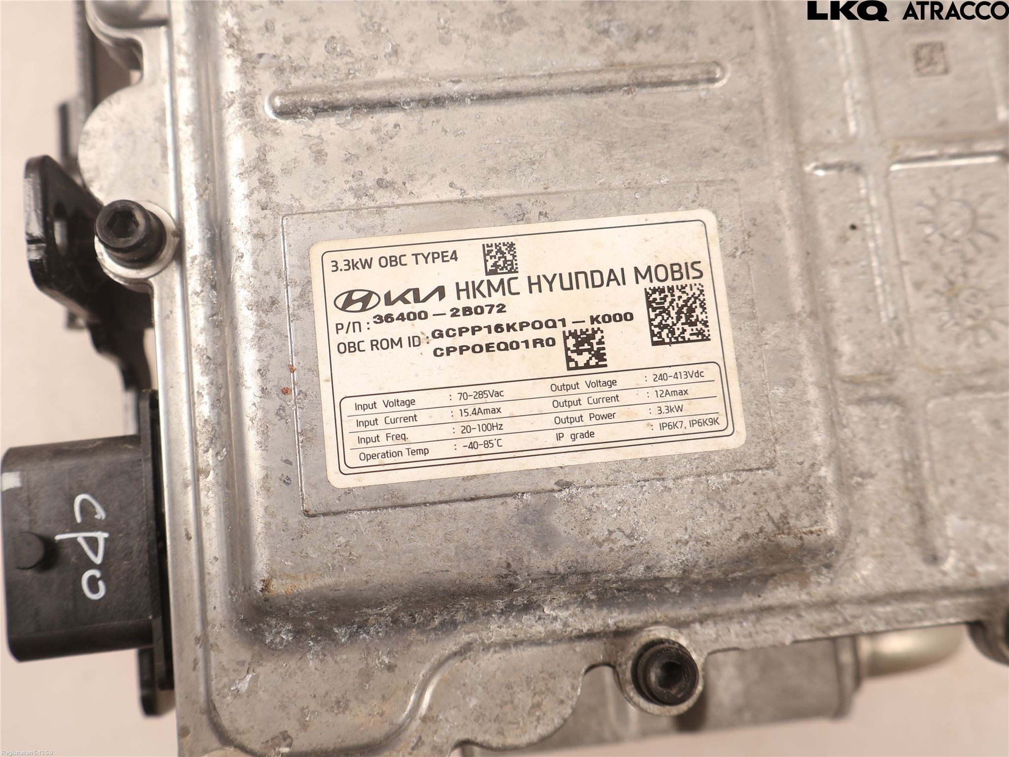 Kia CEED/CEED SW 19- Batteriladdare Högspänning