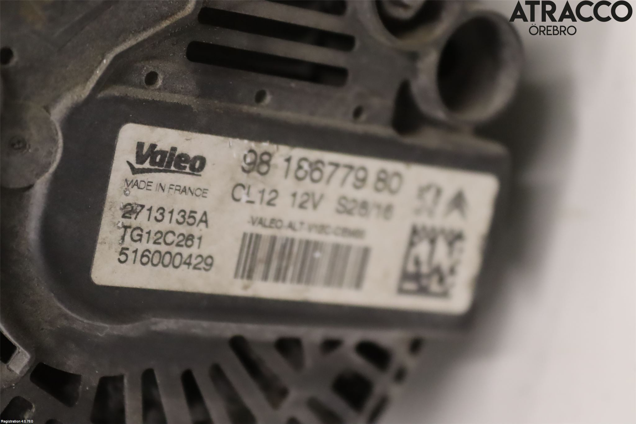 Citroen C4 CACTUS 14-20 Generator